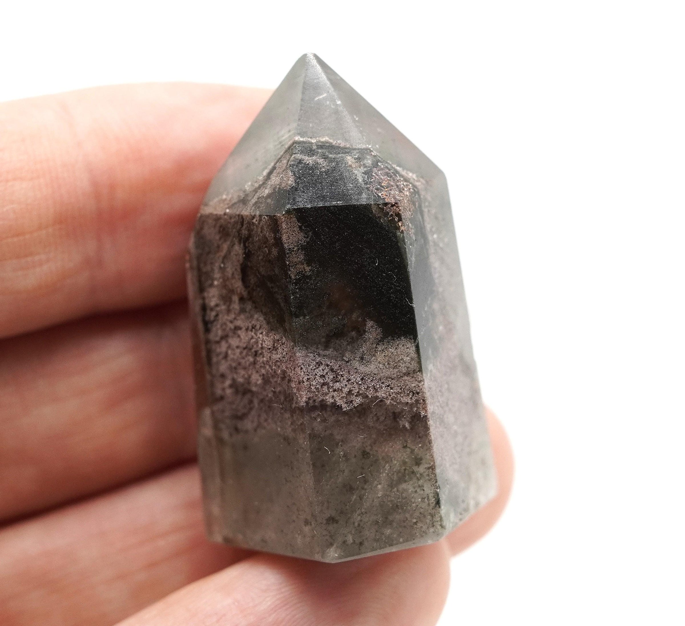 Garden Quartz: Hand-Mined Himalayan Crystal with Chlorite
