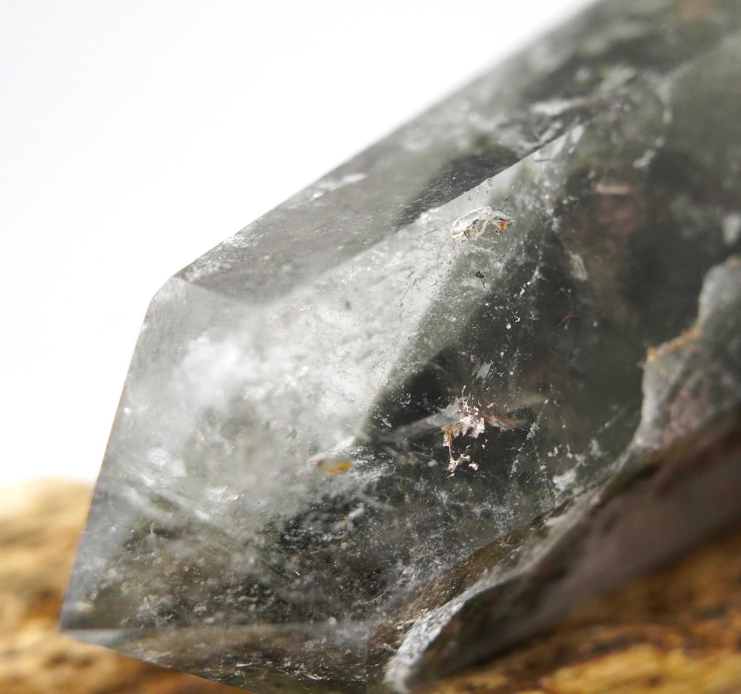 Garden Quartz: Hand-Mined Himalayan Crystal with Chlorite