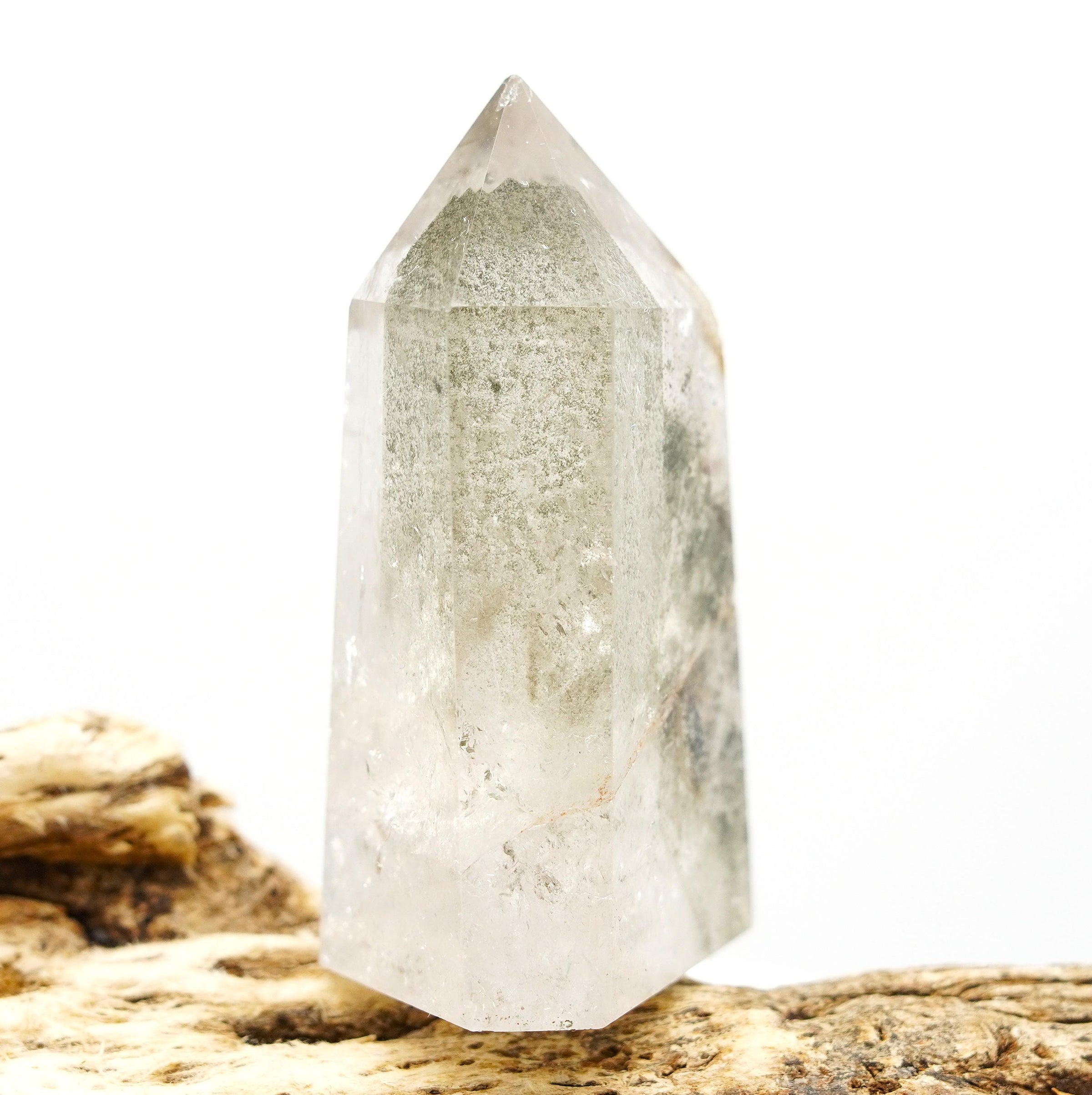 Garden Quartz: Hand-Mined Himalayan Crystal with Chlorite