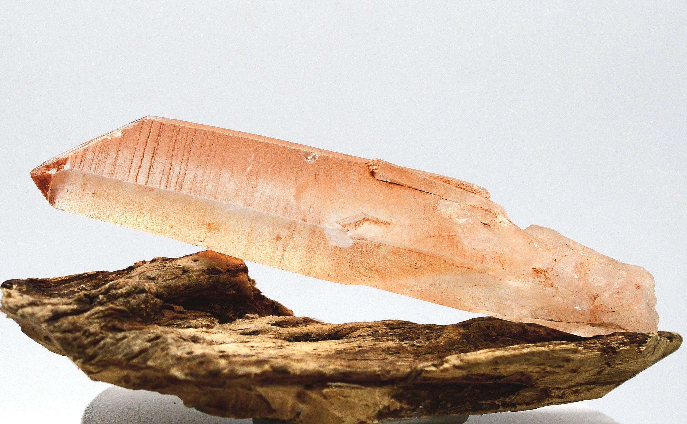 Lemurian Tangerine Quartz: Ethically Mined Grounding Crystal