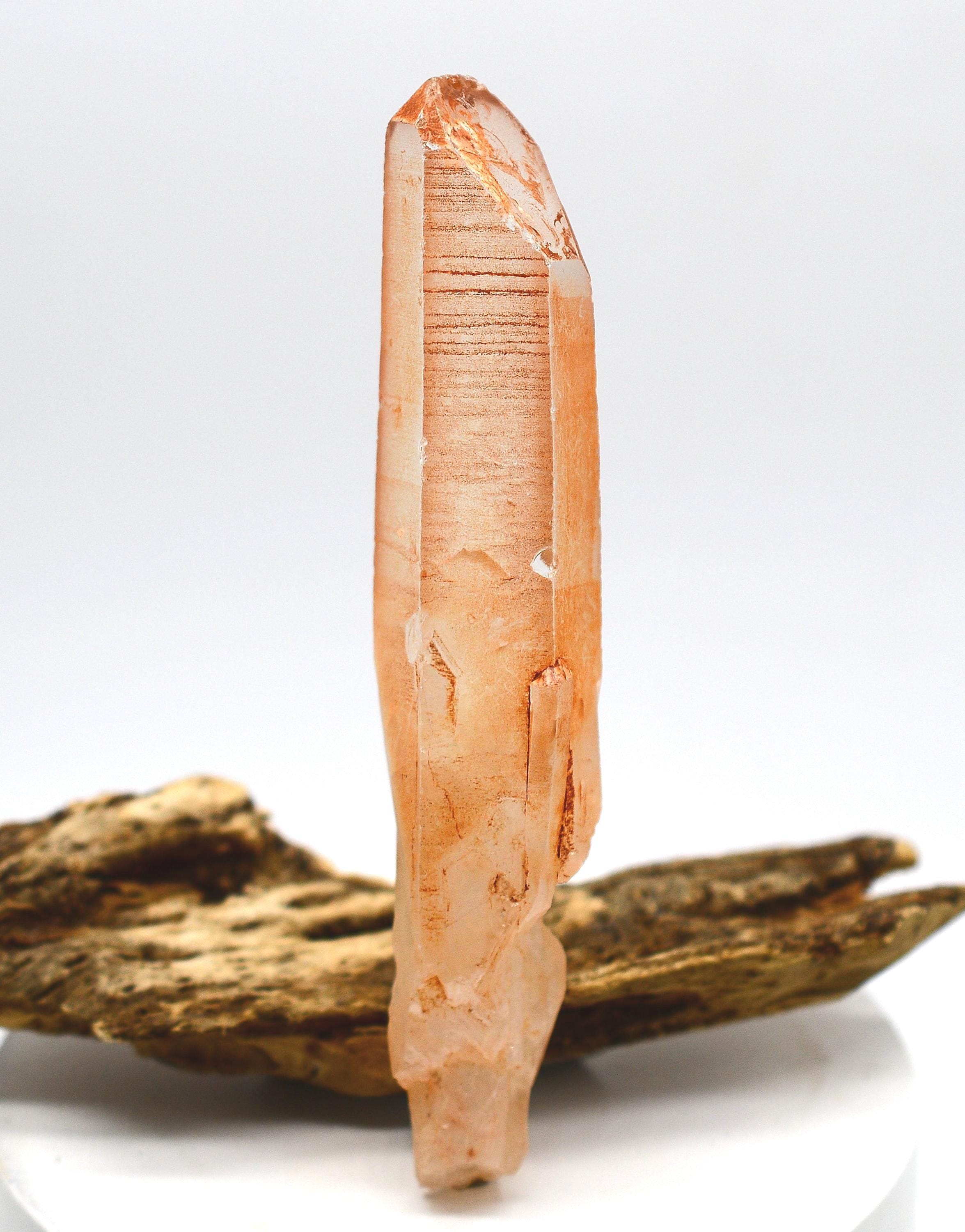 Lemurian Tangerine Quartz: Ethically Mined Grounding Crystal