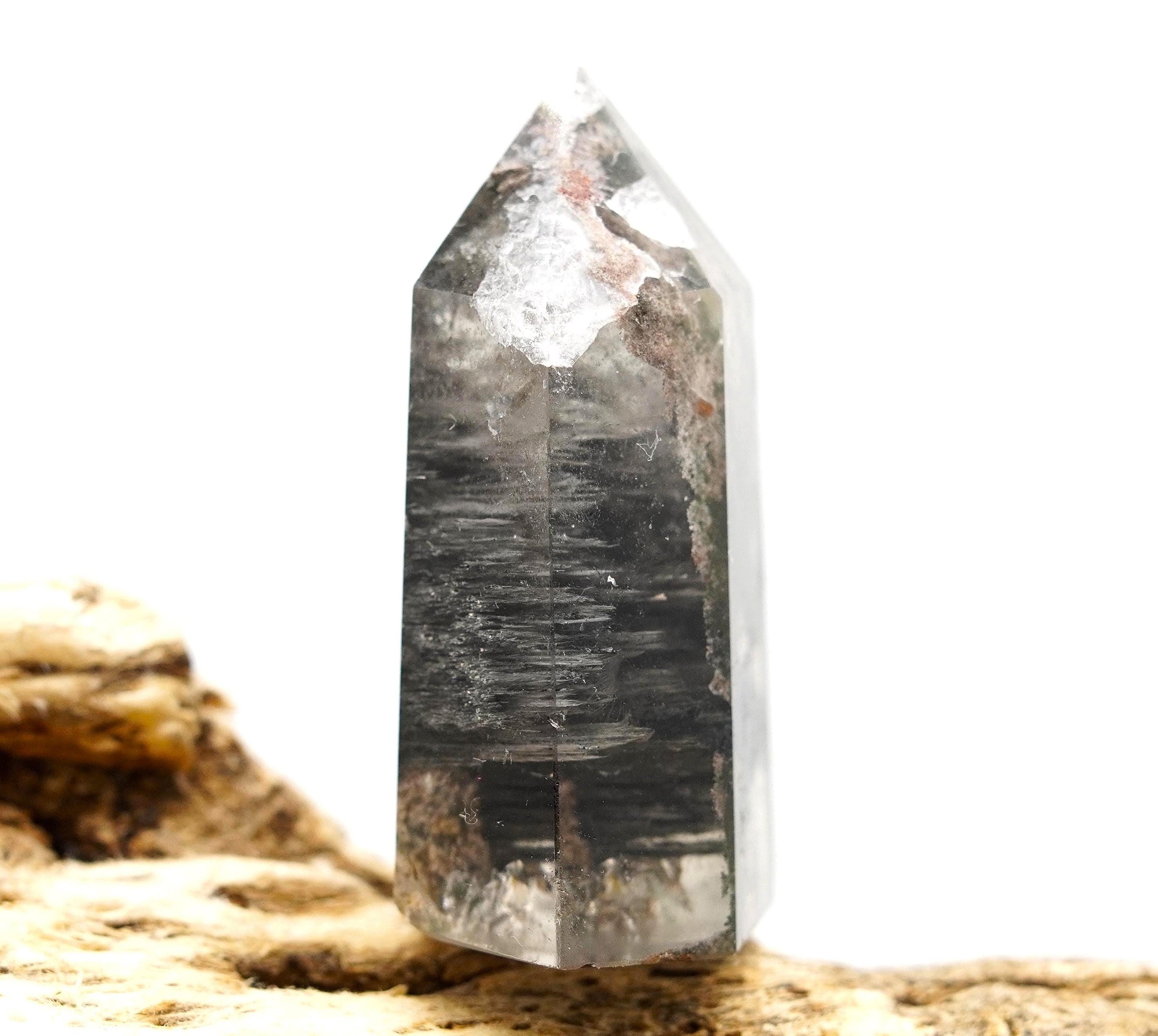Garden Quartz: Hand-Mined Himalayan Crystal with Chlorite