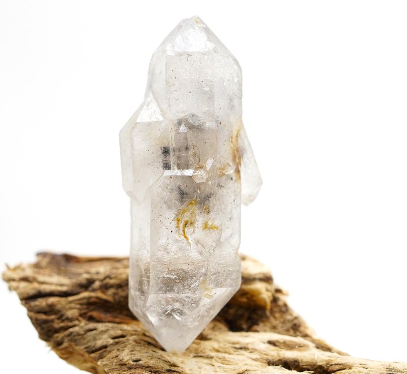 Tibetan DT Generator Black Mineral Enhydro: Ethically Mined Natural Quartz