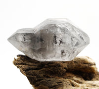 Tibetan DT Generator Clear & Black Bubble Enhydro: Ethically Mined Natural Quartz