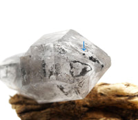 Tibetan DT Generator Clear & Black Bubble Enhydro: Ethically Mined Natural Quartz