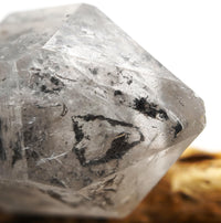 Tibetan DT Generator Clear & Black Bubble Enhydro: Ethically Mined Natural Quartz