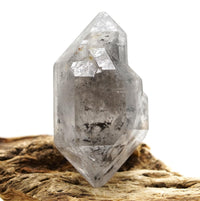 Tibetan DT Generator Clear & Black Bubble Enhydro: Ethically Mined Natural Quartz