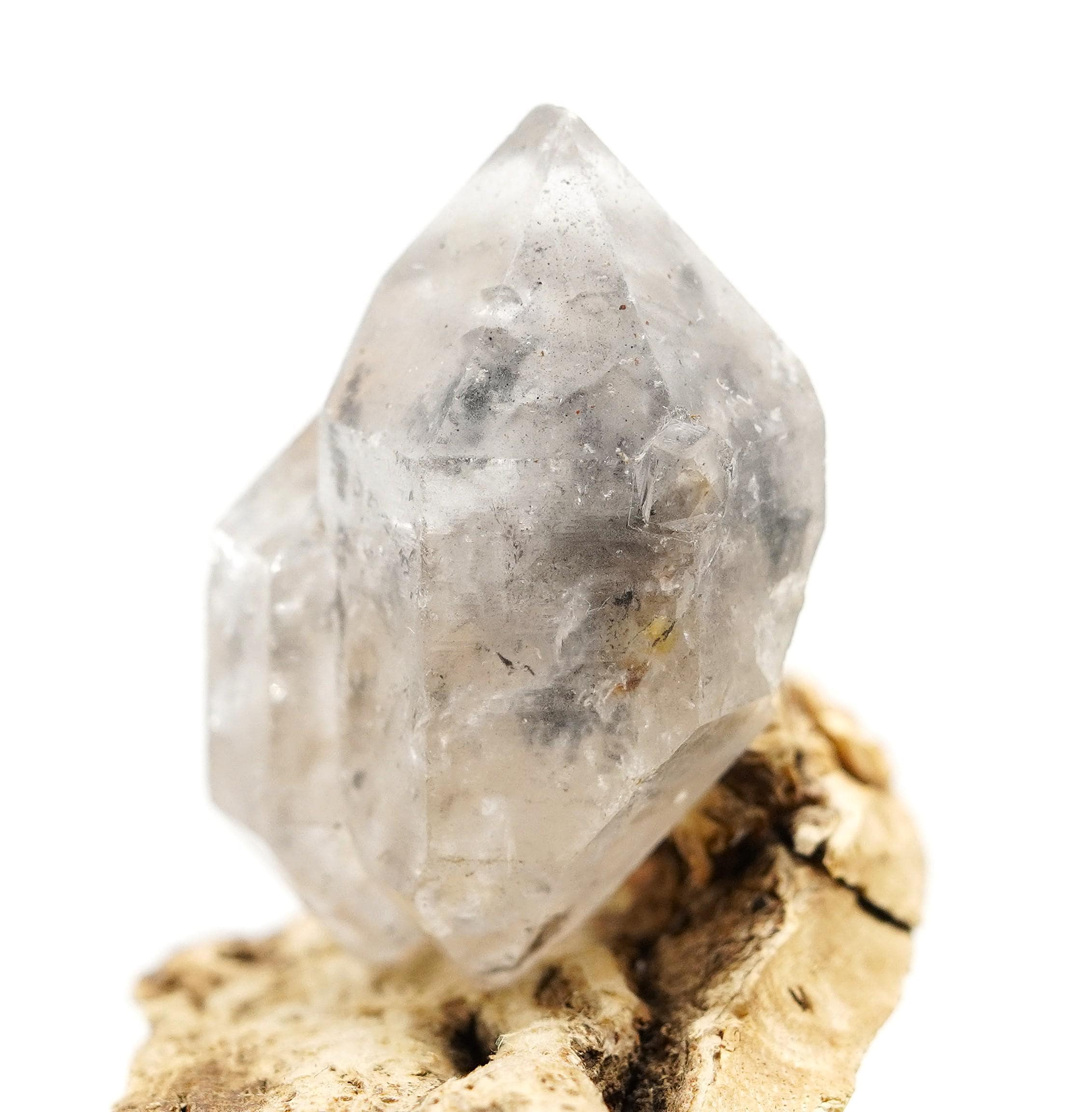 Tibetan Quartz Twin DT Rainbow Crystal: Ethically Mined Natural Quartz