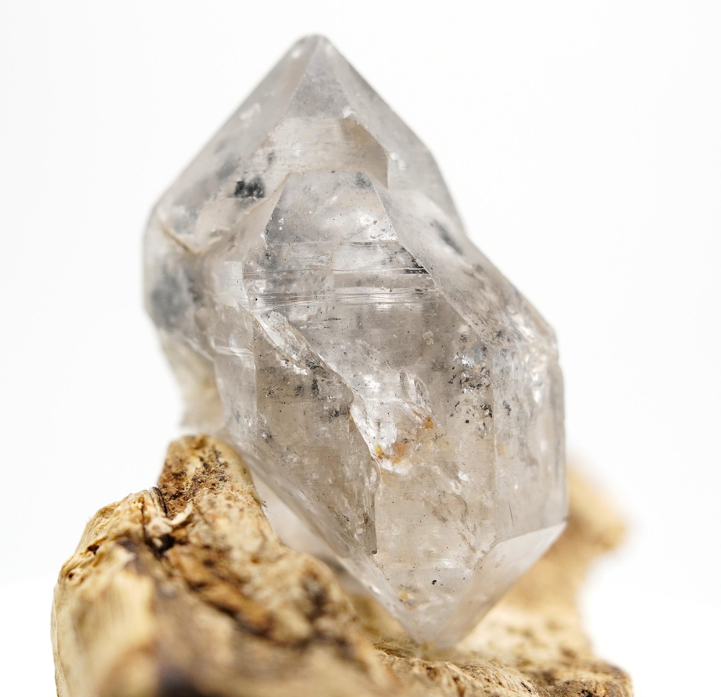 Tibetan Quartz Twin DT Rainbow Crystal: Ethically Mined Natural Quartz