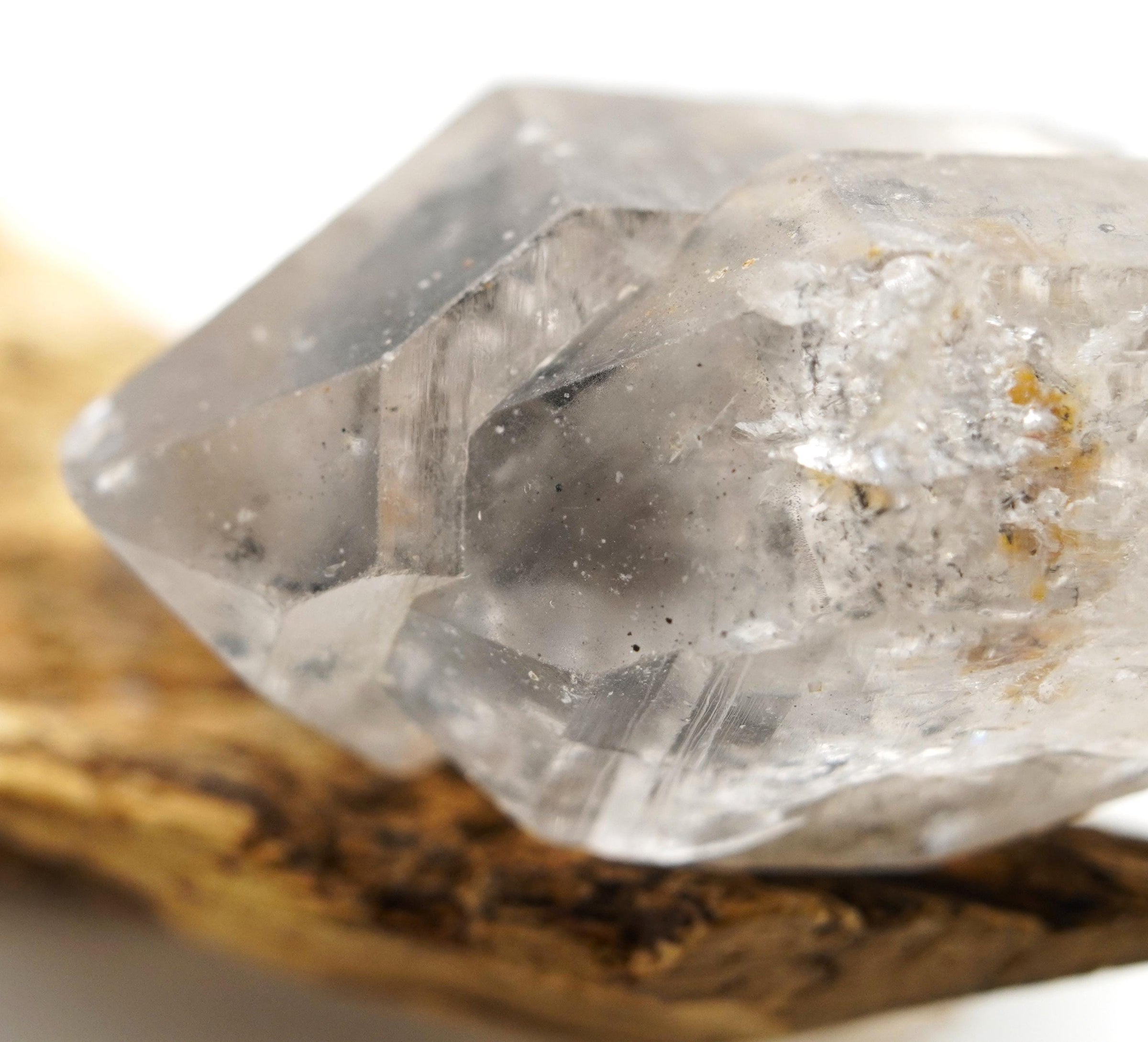Tibetan Quartz Twin DT Rainbow Crystal: Ethically Mined Natural Quartz