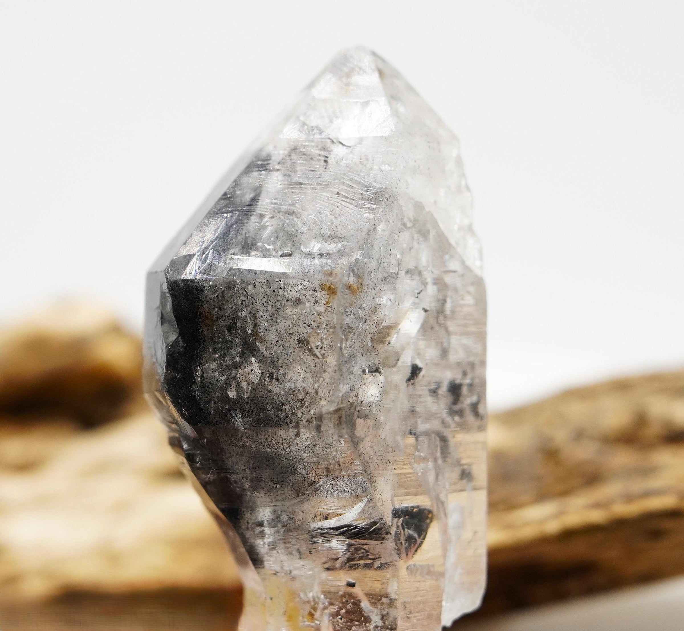 Tibetan Generator Sceptre DT: Ethically Mined Natural Quartz
