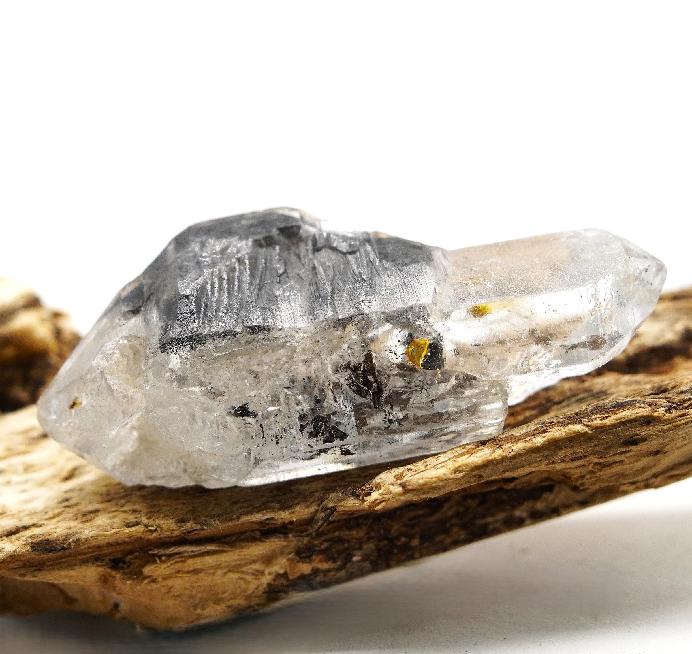 Tibetan Generator Sceptre DT: Ethically Mined Natural Quartz