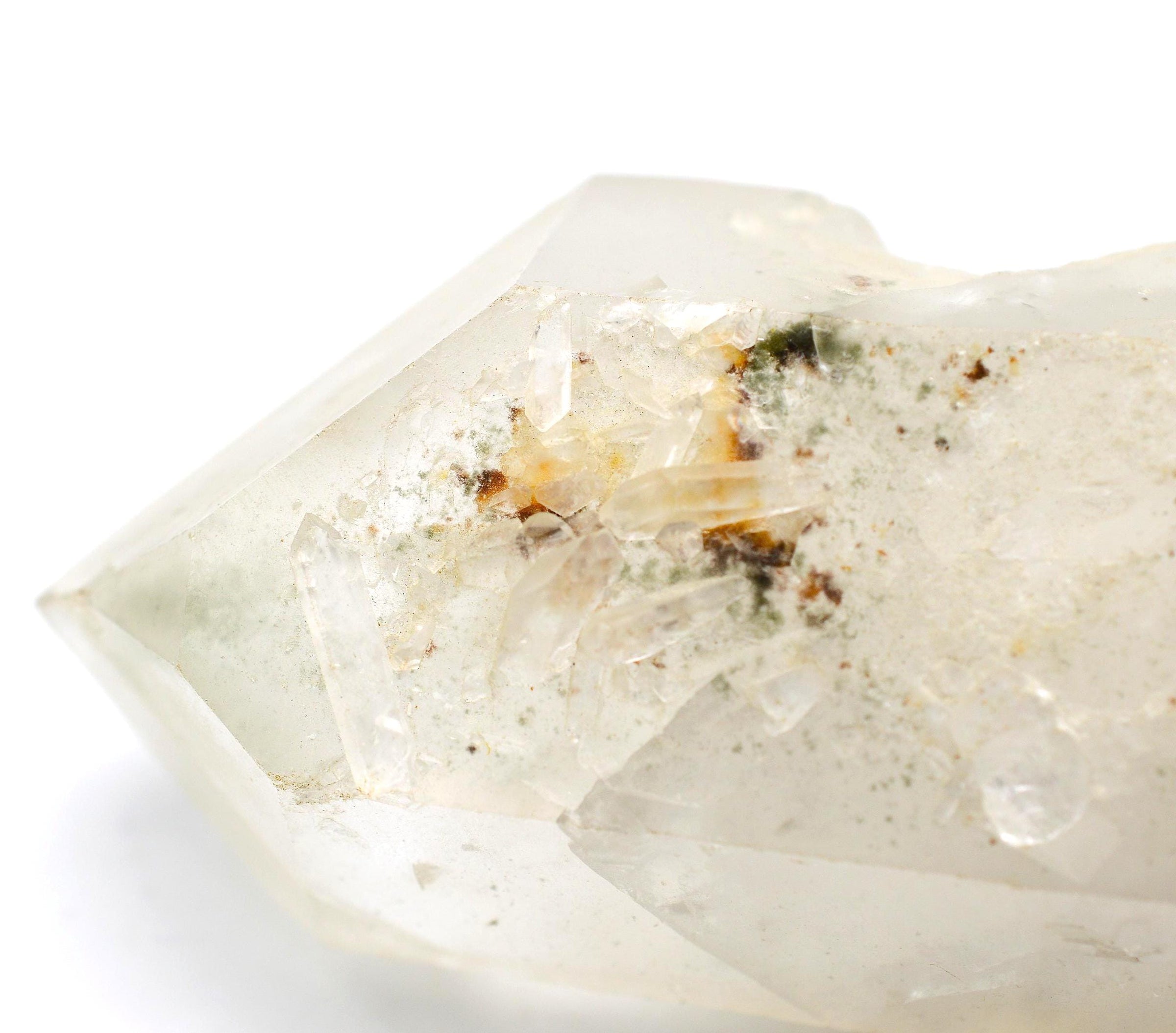 Himalayan Quartz Crystal with Green Chlorite