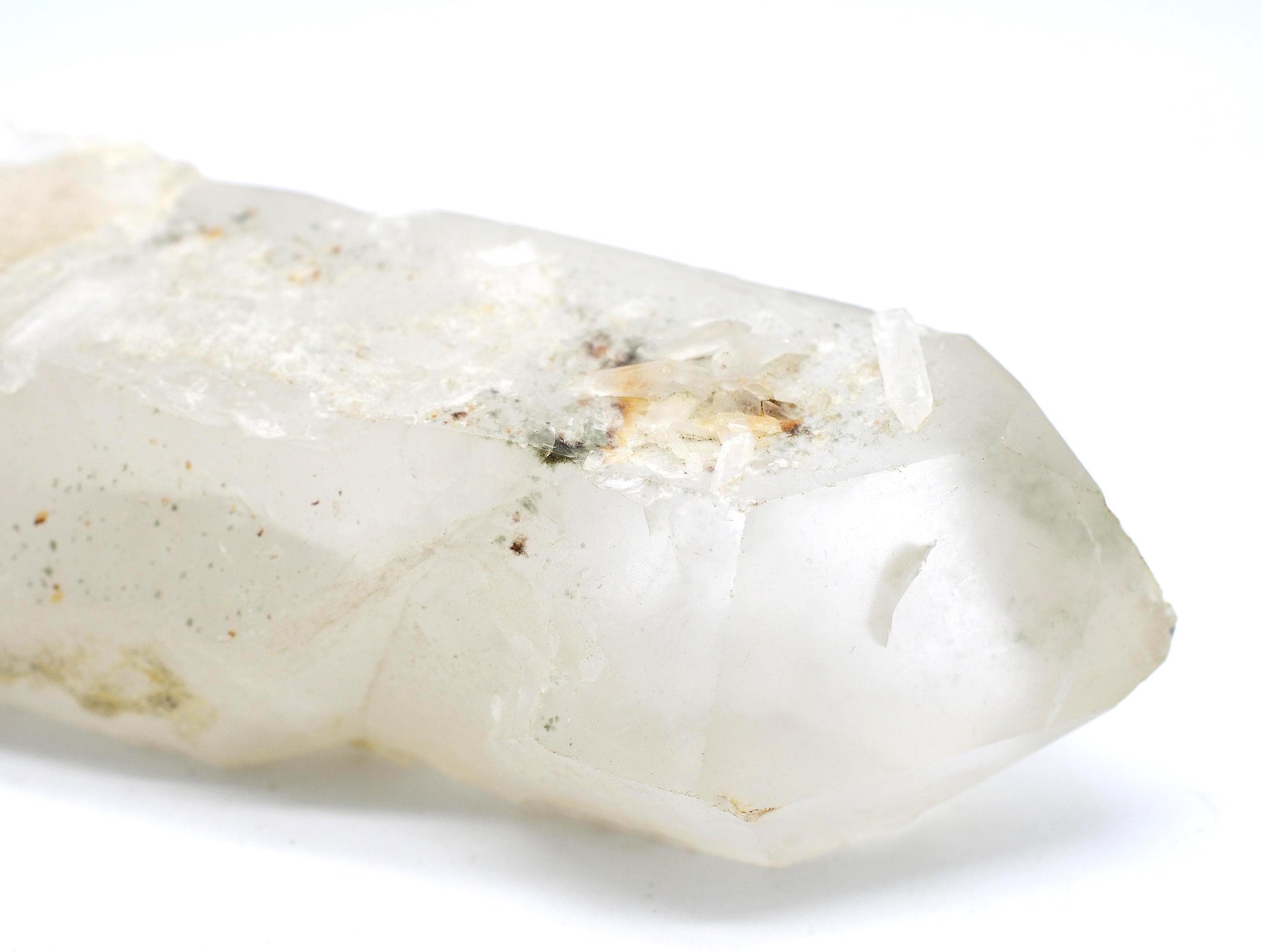 Himalayan Quartz Crystal with Green Chlorite