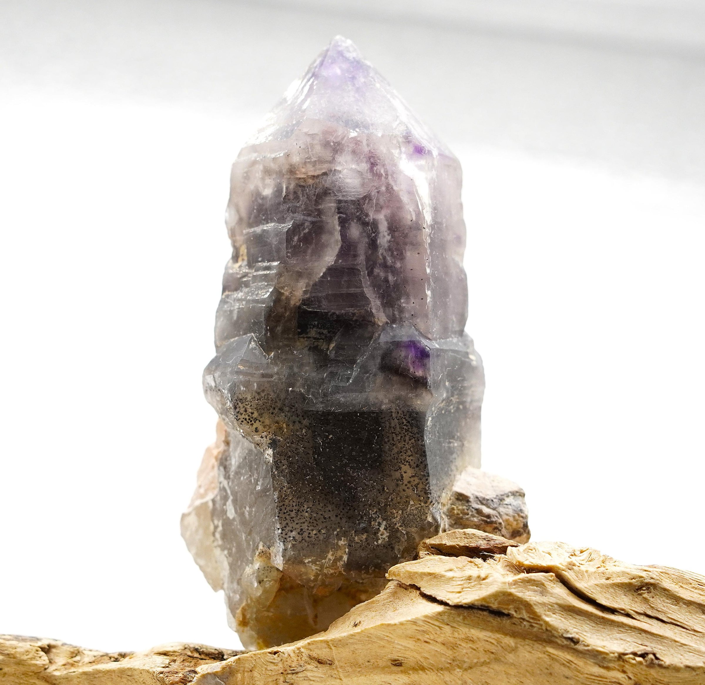 Brandberg Self-Healed Phantom Generator: Ethically Hand-Mined Quartz Crystal