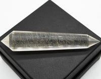 24 Sided Himalayan Rutilated Quartz Vogel Wand