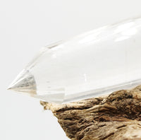 24 Sided Himalayan Rutilated Quartz Vogel Wand