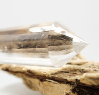 24 Sided Himalayan Rutilated Quartz Vogel Wand