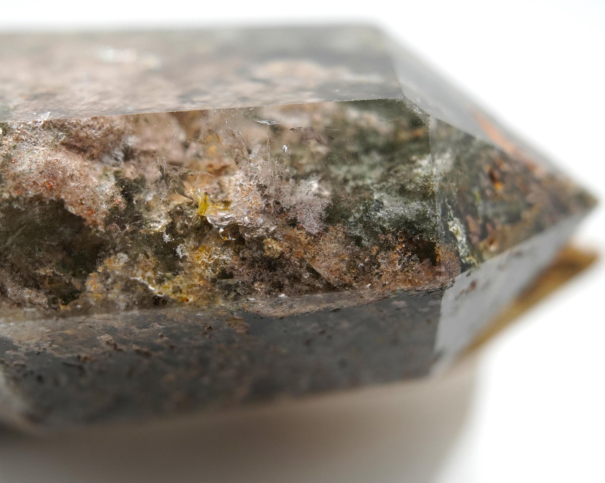 Garden Quartz: Hand-Mined Himalayan Crystal with Chlorite & Lodolite