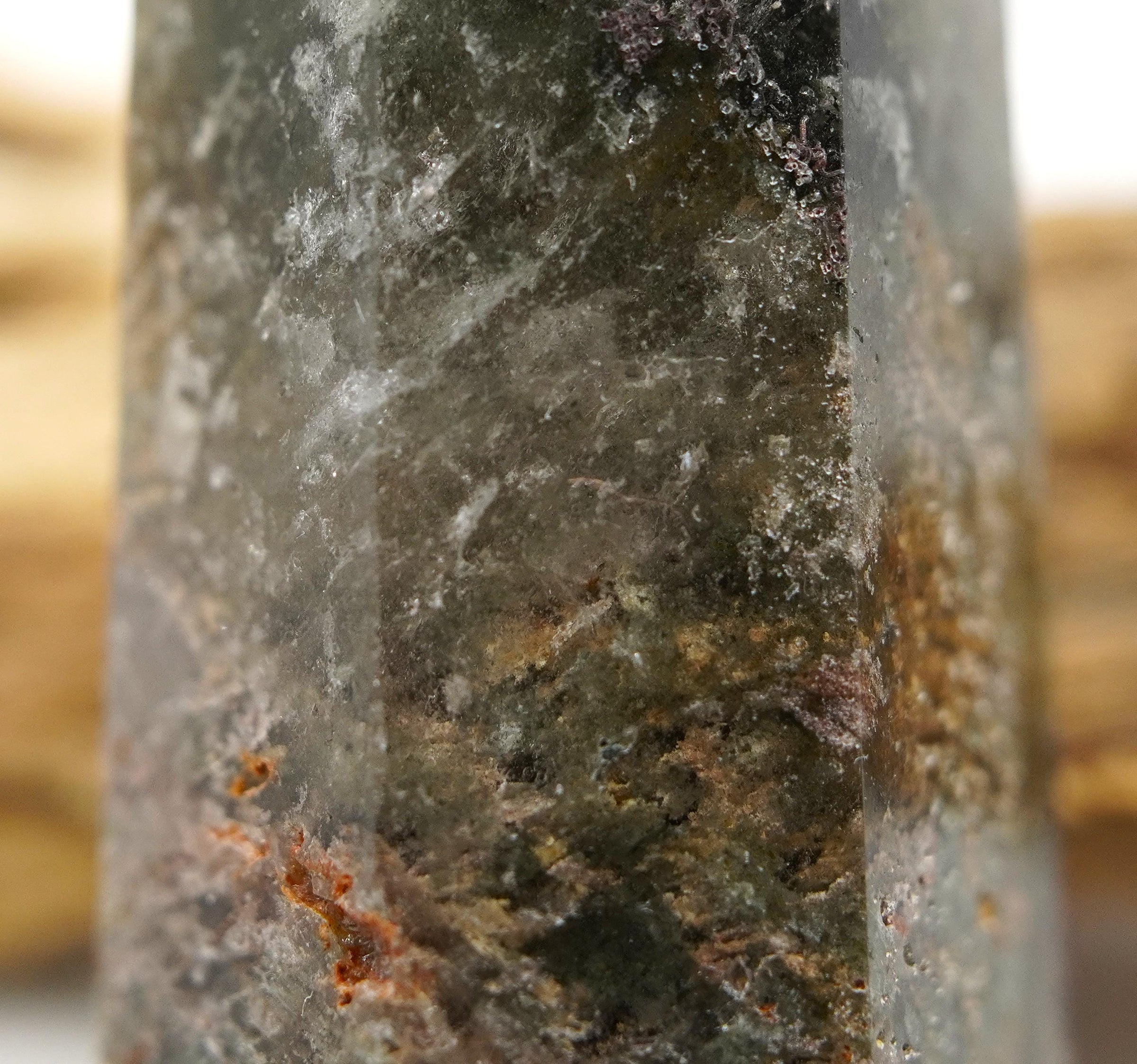 Garden Quartz: Hand-Mined Himalayan Crystal with Chlorite & Lodolite