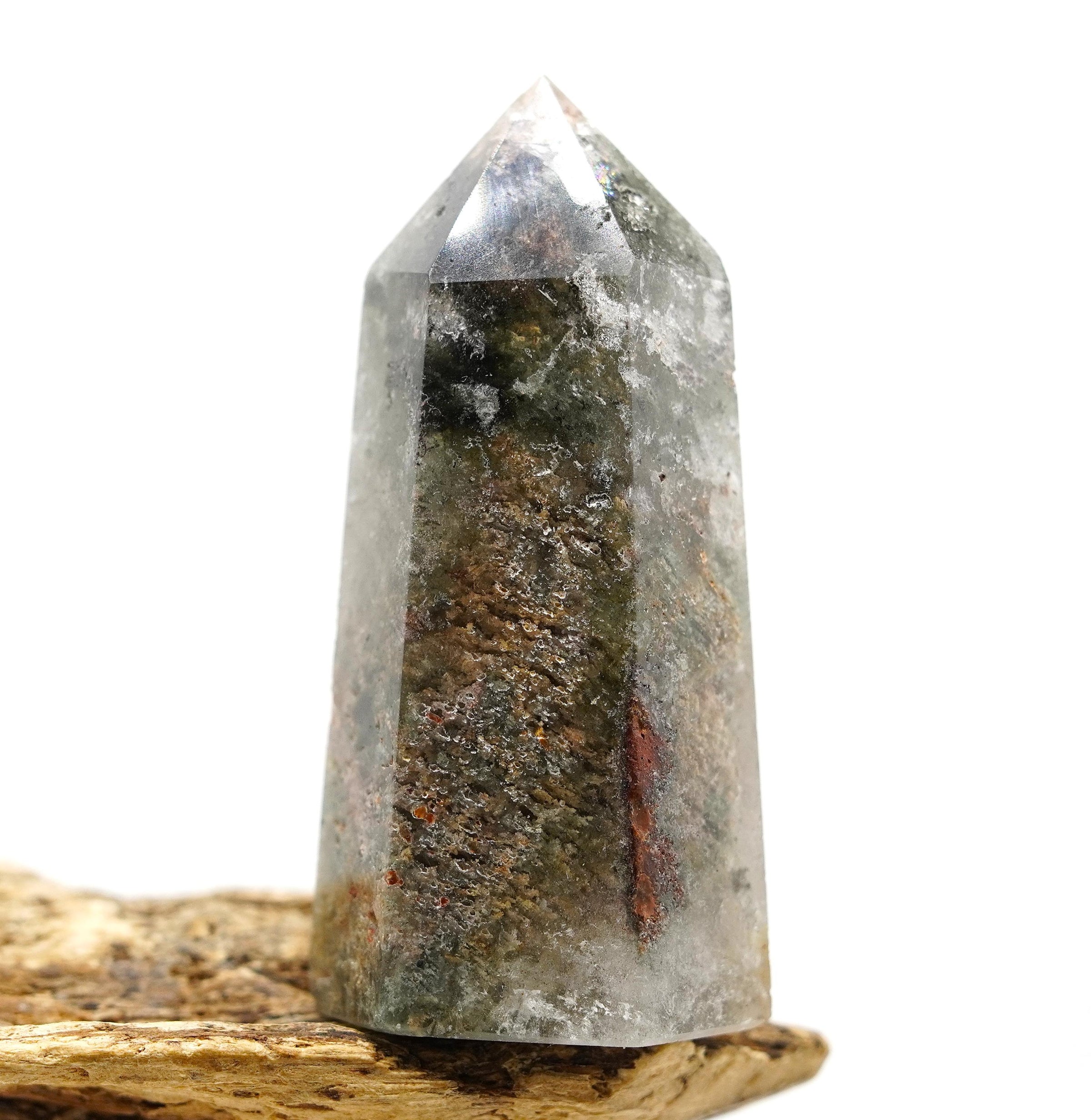 Garden Quartz: Hand-Mined Himalayan Crystal with Chlorite & Lodolite