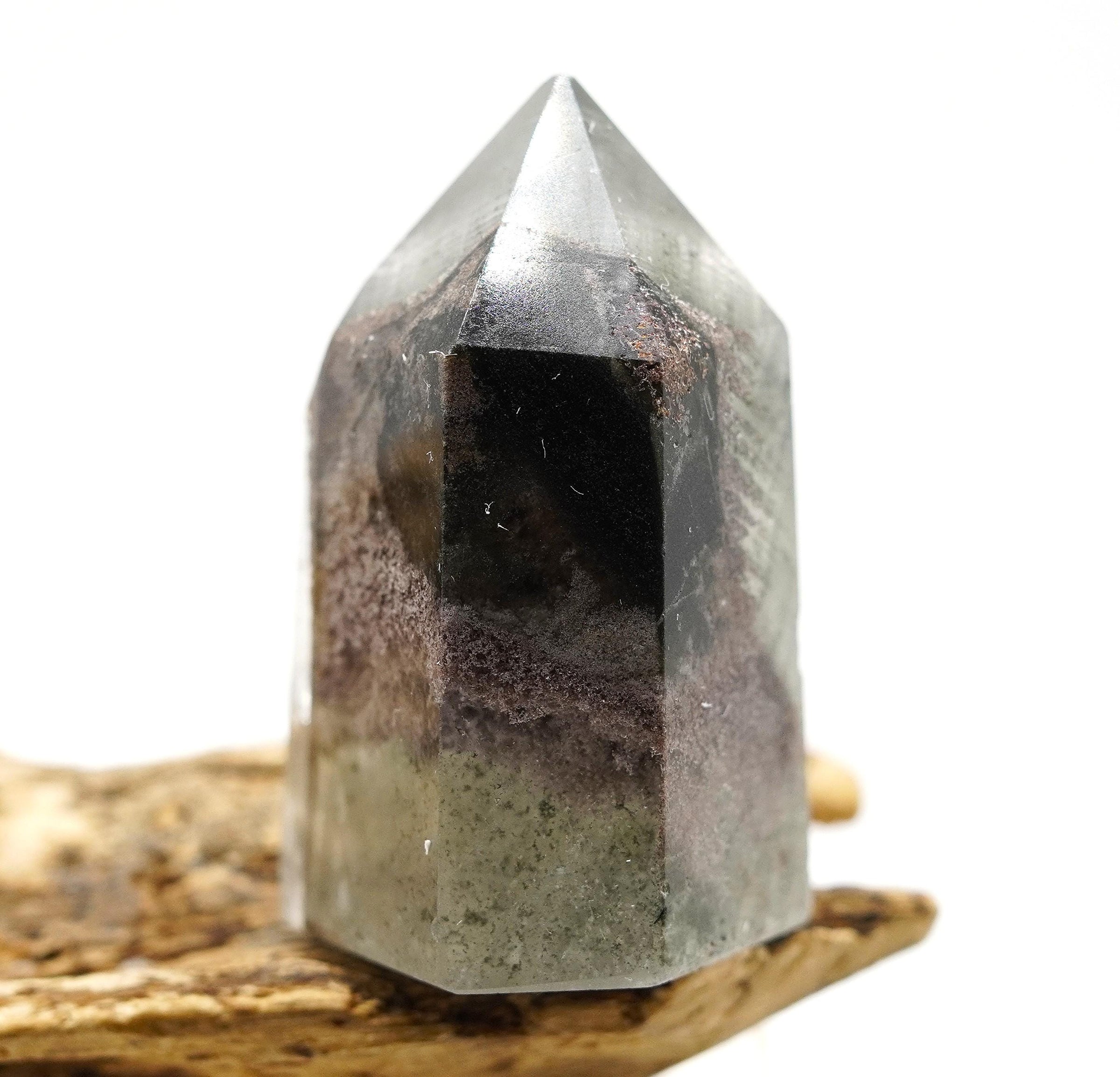 Garden Quartz: Hand-Mined Himalayan Crystal with Chlorite