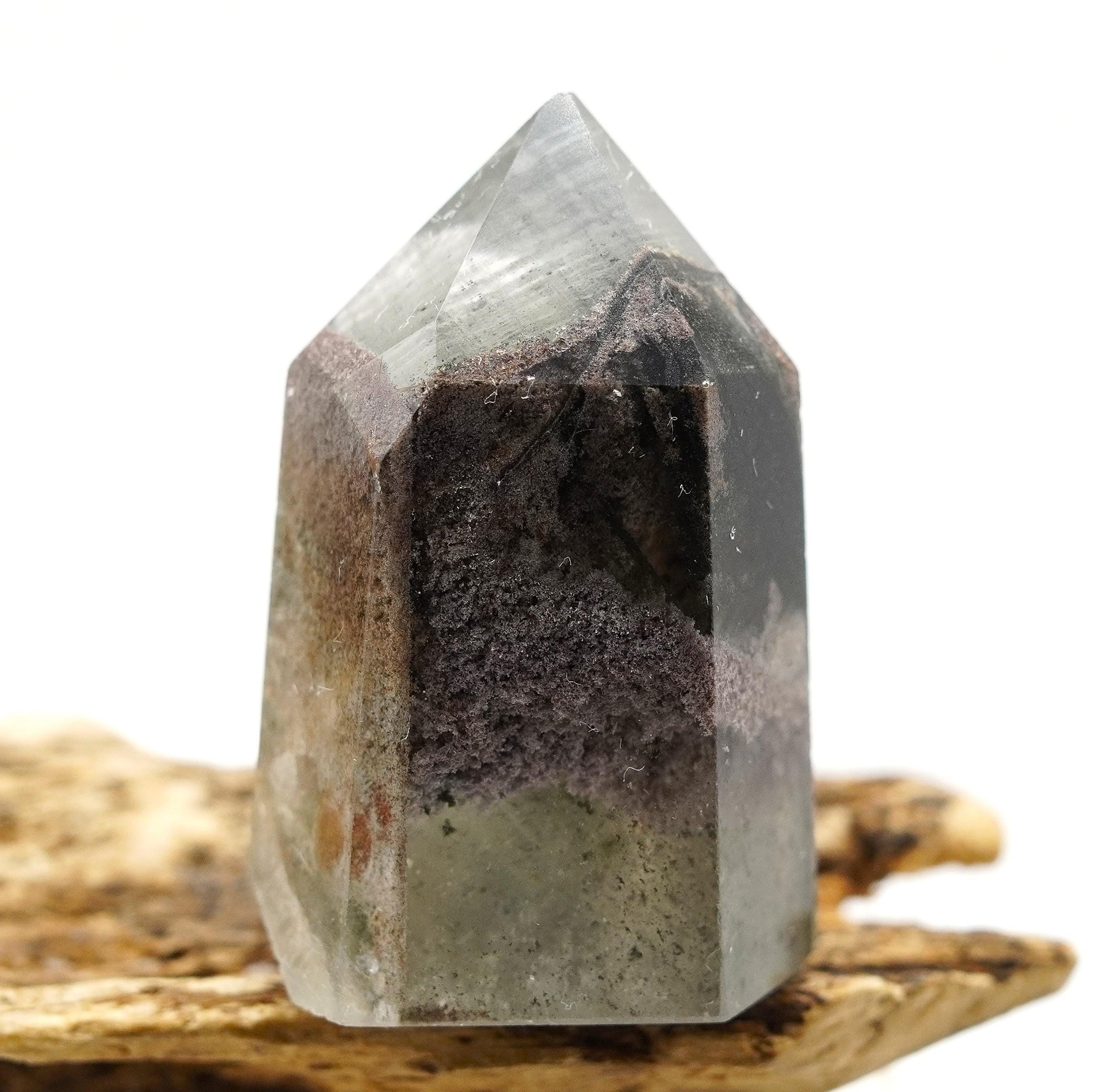 Garden Quartz: Hand-Mined Himalayan Crystal with Chlorite