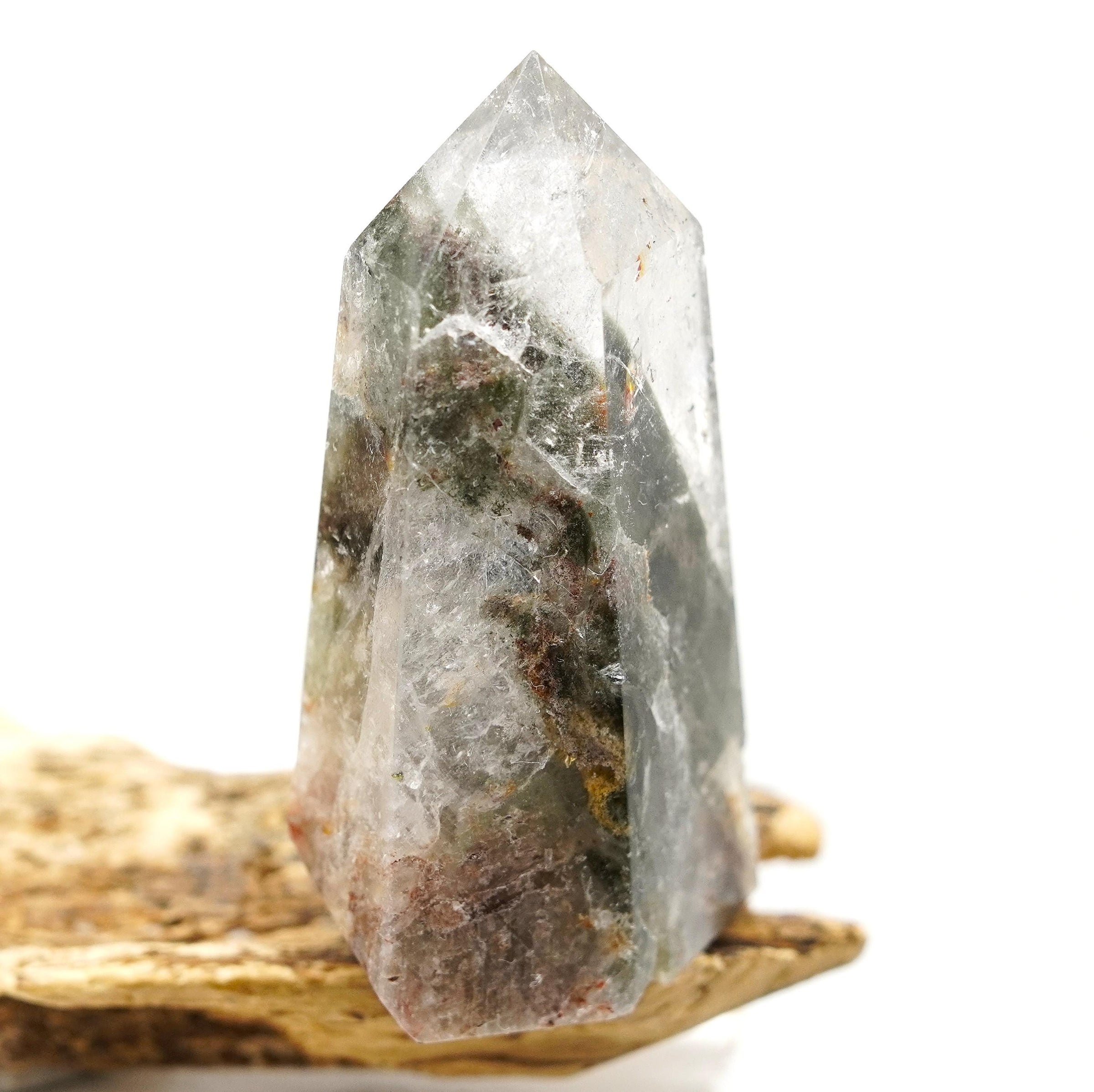 Garden Quartz: Hand-Mined Himalayan Crystal with Chlorite