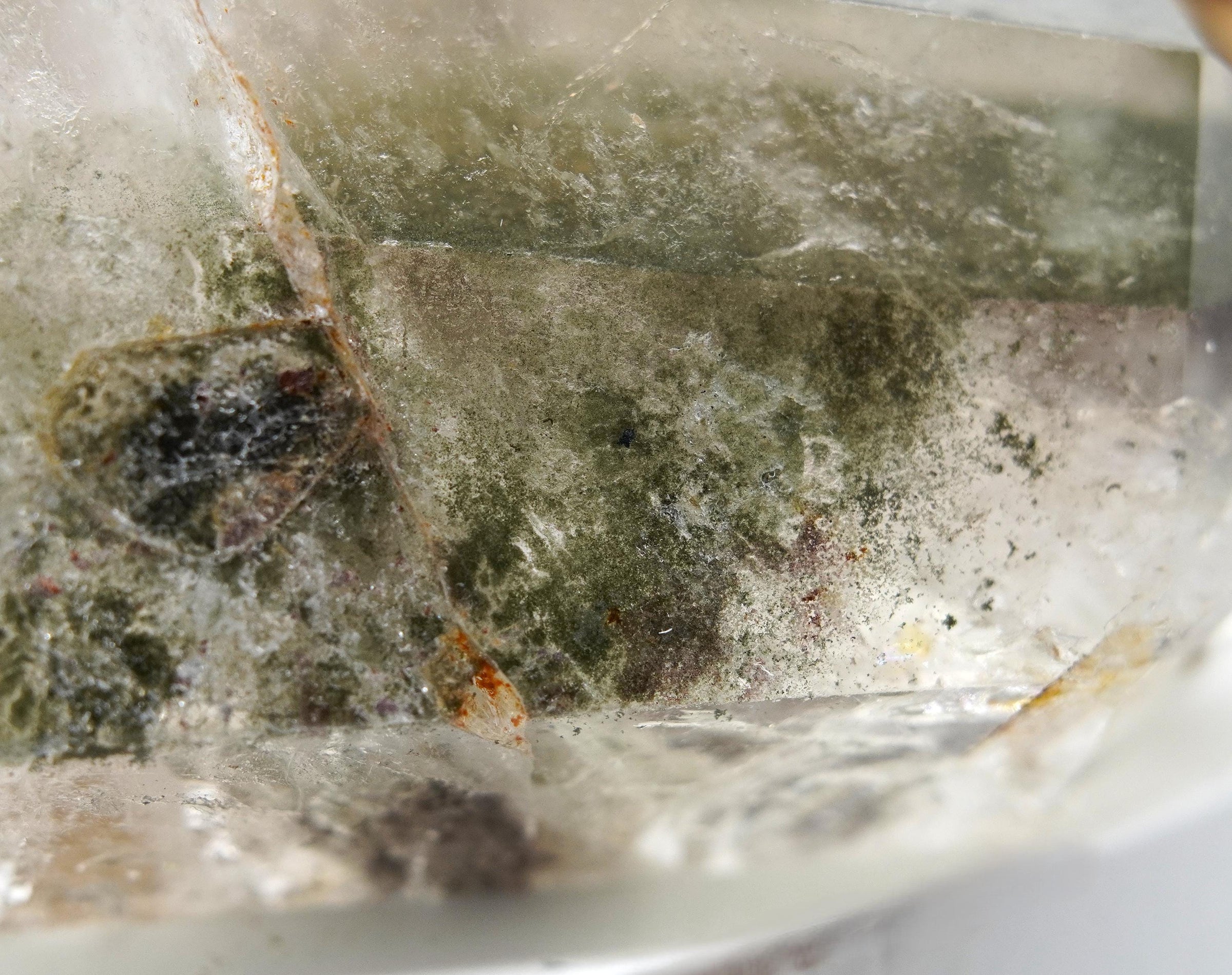 Garden Quartz: Hand-Mined Himalayan Crystal with Chlorite