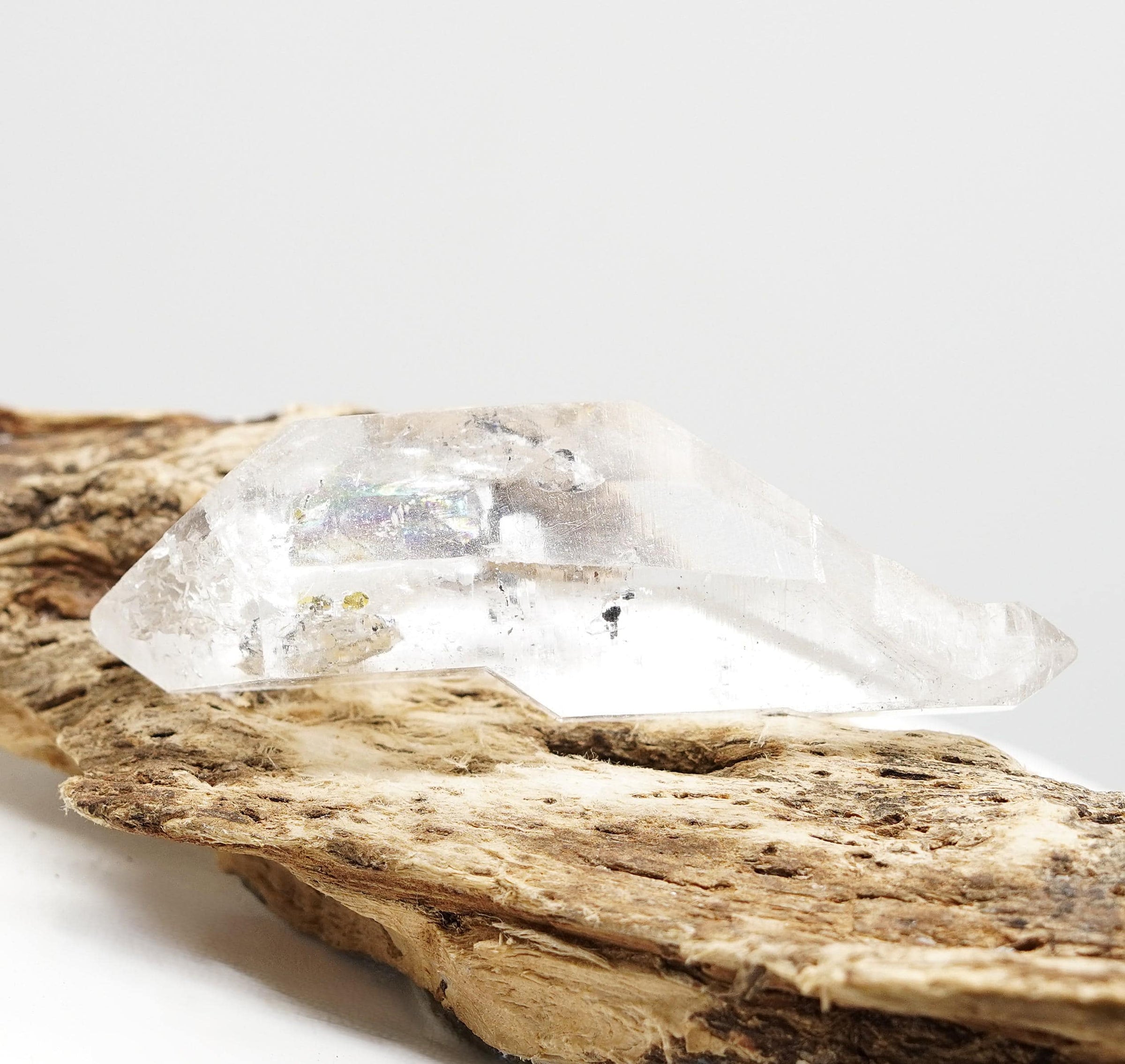 Tibetan Quartz Rainbow Crystal: Ethically Mined Natural Quartz