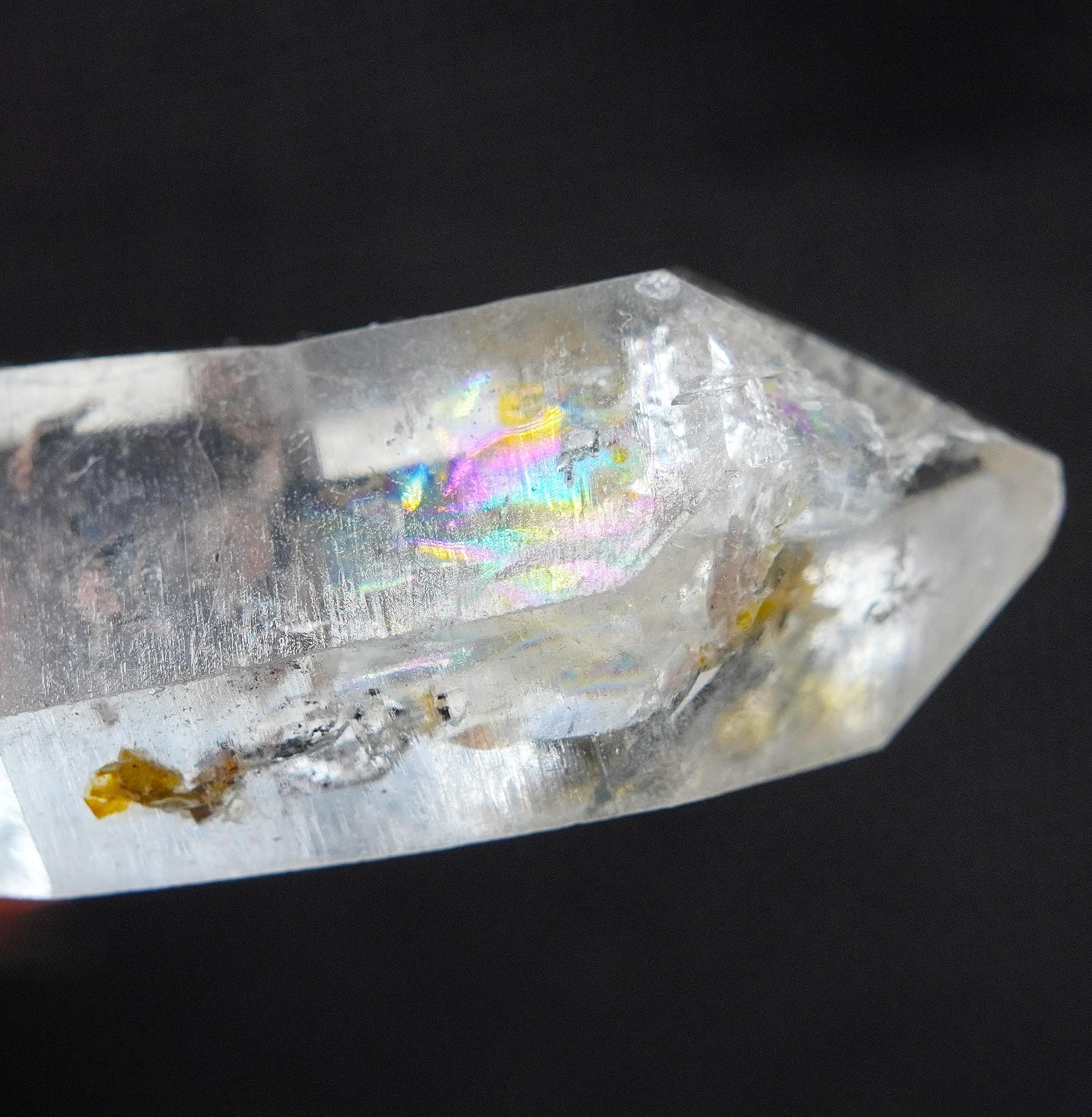 Tibetan Quartz Rainbow Crystal: Ethically Mined Natural Quartz