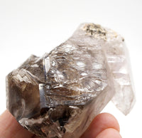 Omapeleki Brandberg Self-Healed Skeletal Black Phantom: Ethically Mined Quartz Crystal