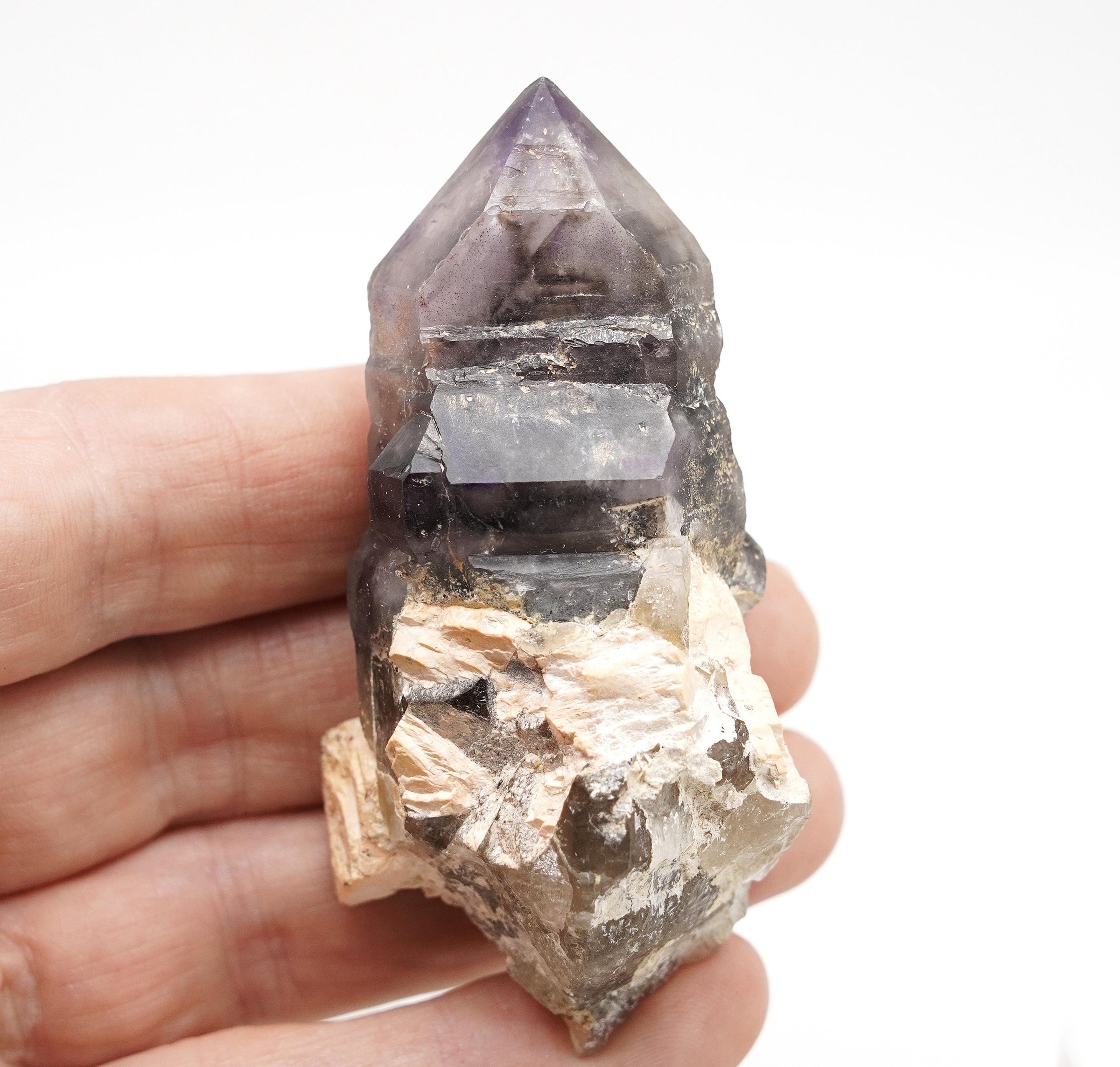 Brandberg Self-Healed Phantom Generator: Ethically Hand-Mined Quartz Crystal