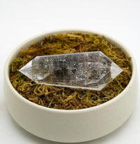 24 Sided Himalayan Rutilated Quartz Vogel Wand