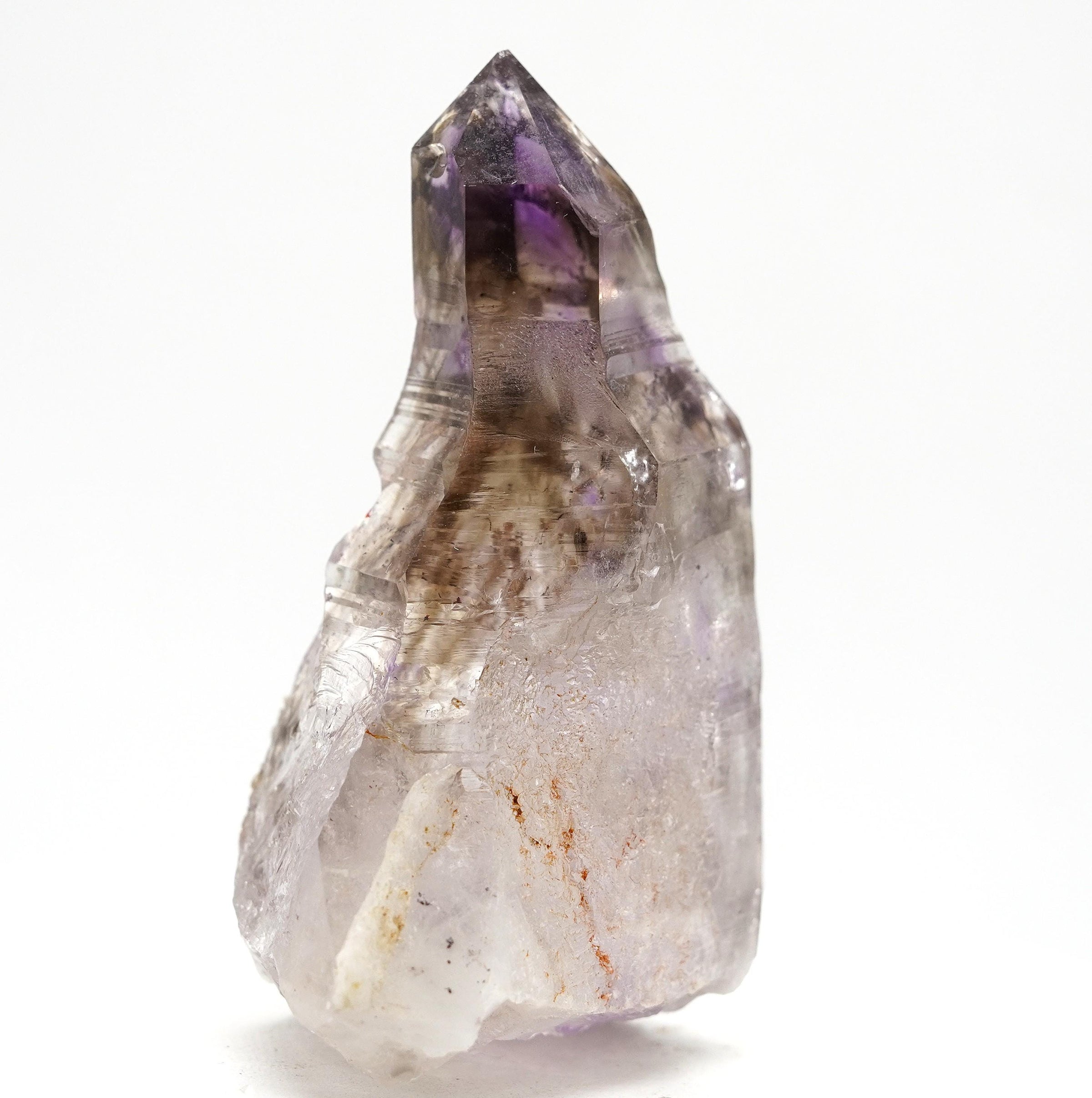 Brandberg Self-Healed Phantom Reverse Sceptre: Ethically Hand-Mined Quartz Crystal