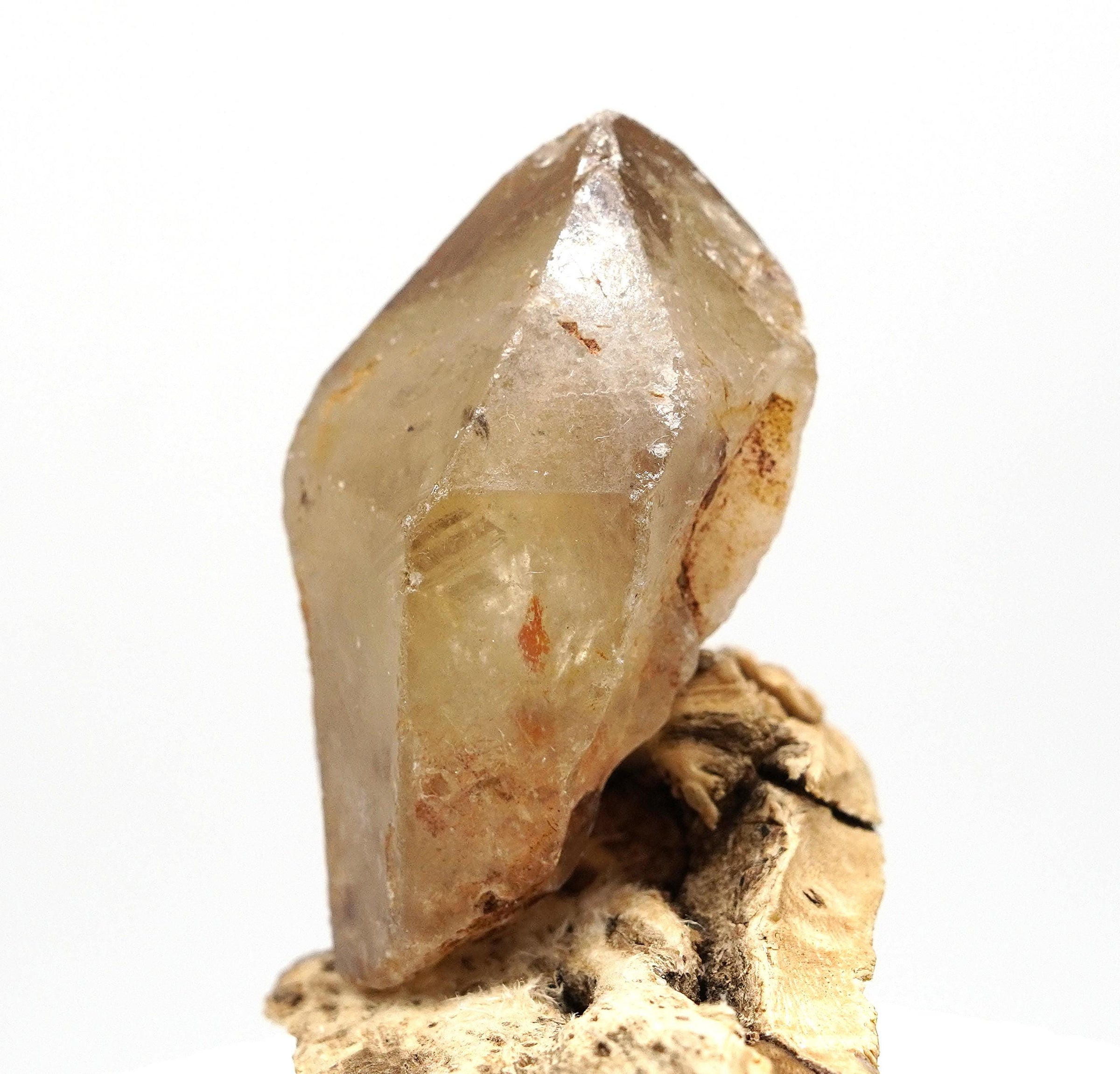 Natural Congo Citrine Crystal: Kundalini Quartz, Ethically Mined