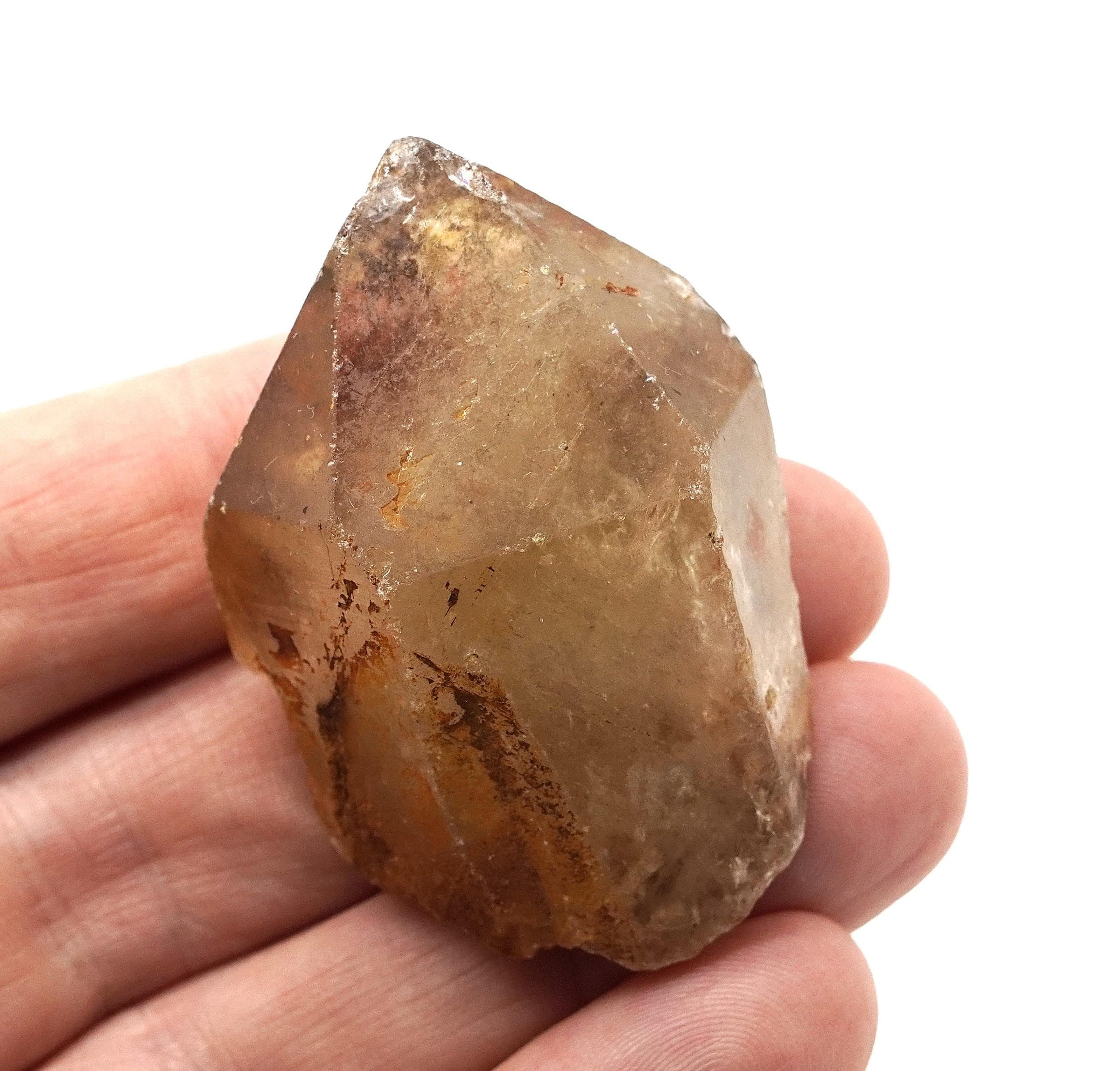 Natural Congo Citrine Crystal: Kundalini Quartz, Ethically Mined