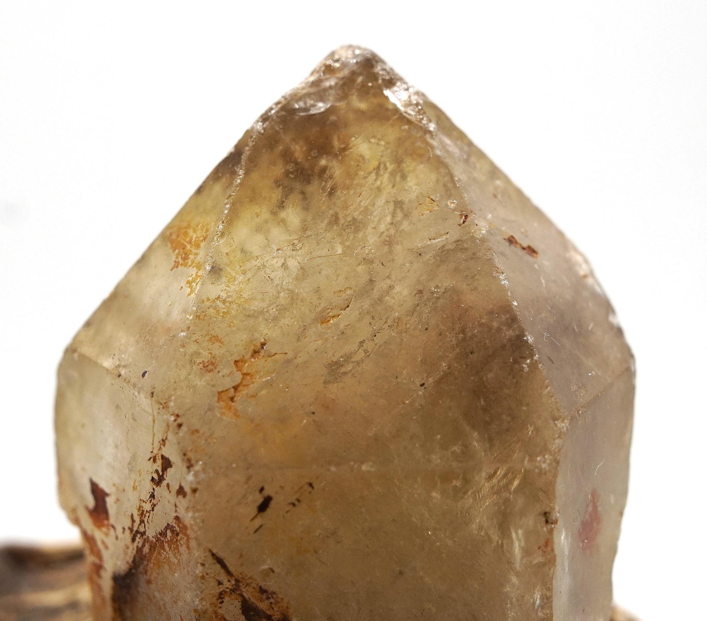 Natural Congo Citrine Crystal: Kundalini Quartz, Ethically Mined