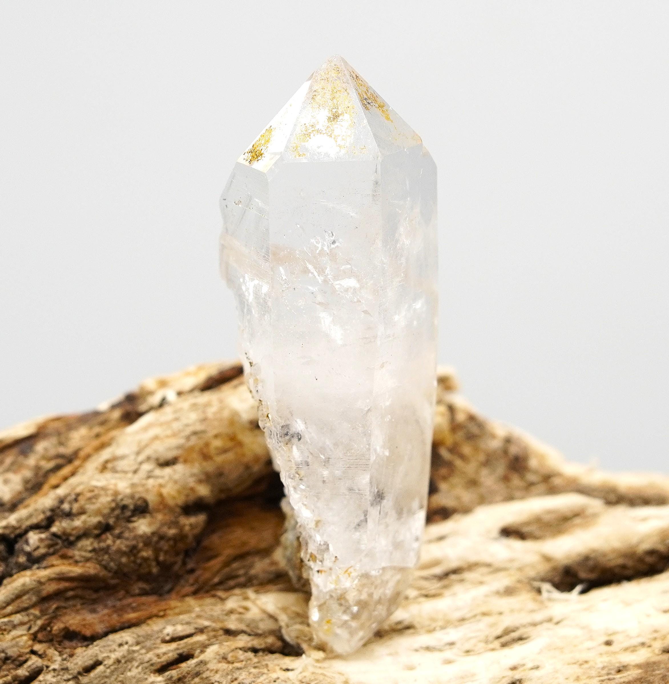 Brandberg Self-Healed Enhydro: Ethically Hand-Mined Quartz Crystal