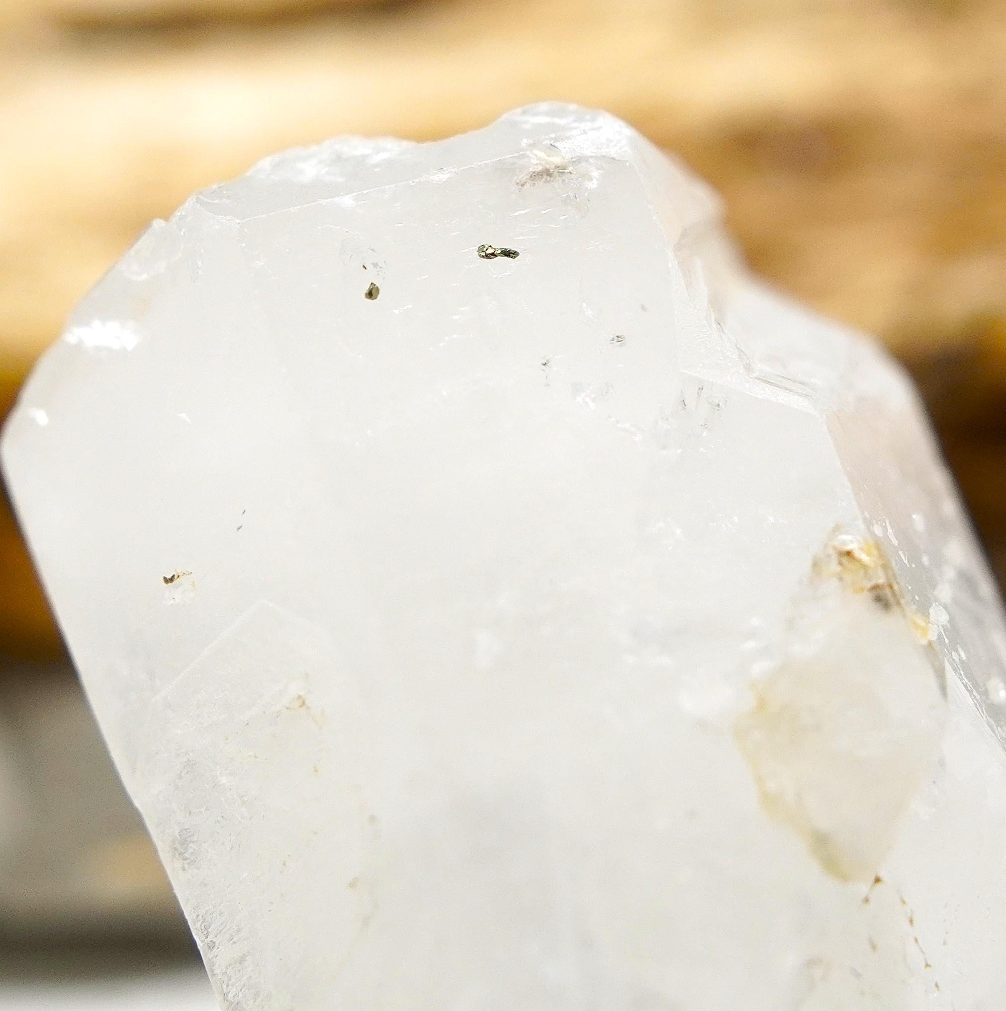 Gold-Included Welsh Quartz: Ethically Hand-Mined Celtic Quartz
