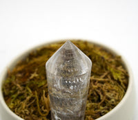 24 Sided Himalayan Rutilated Quartz Vogel Wand