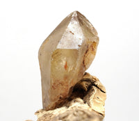 Natural Congo Citrine Crystal: Kundalini Quartz, Ethically Mined