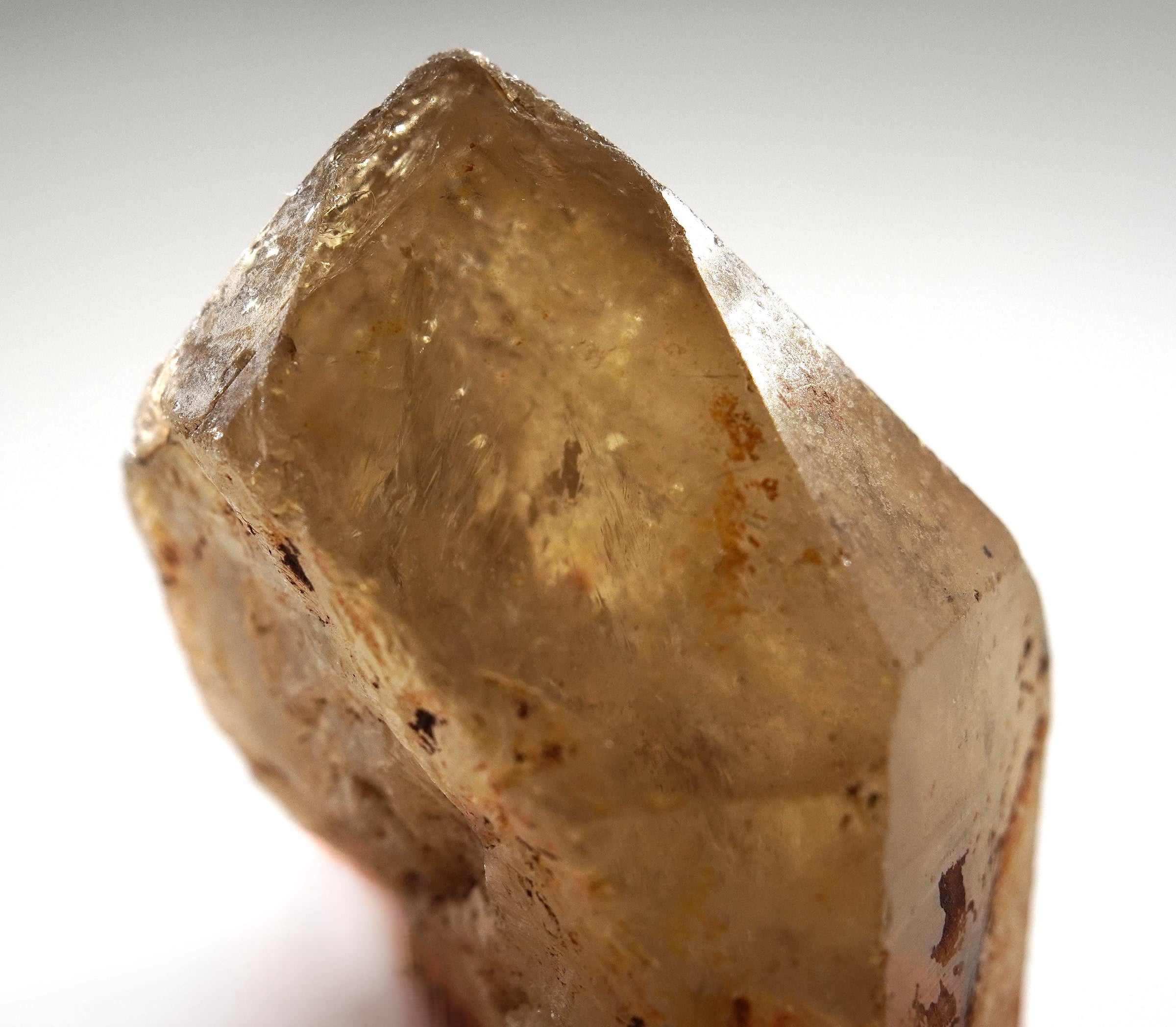 Natural Congo Citrine Crystal: Kundalini Quartz, Ethically Mined