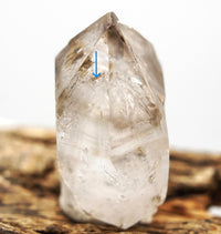 Omapeleki Brandberg Enhydro: Ethically Mined Smoky Quartz