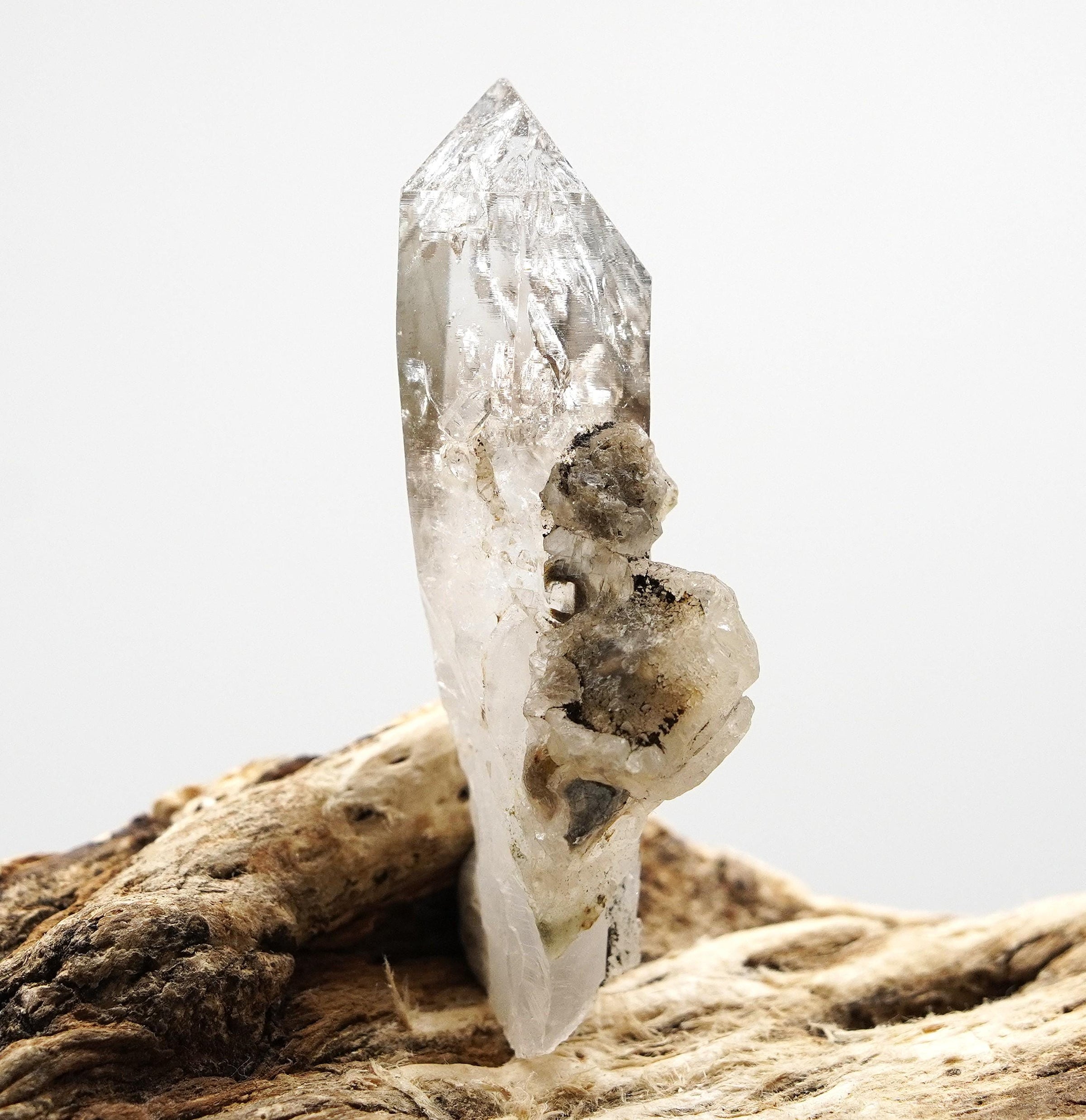 Omapeleki Brandberg Enhydro: Ethically Mined Smoky Quartz