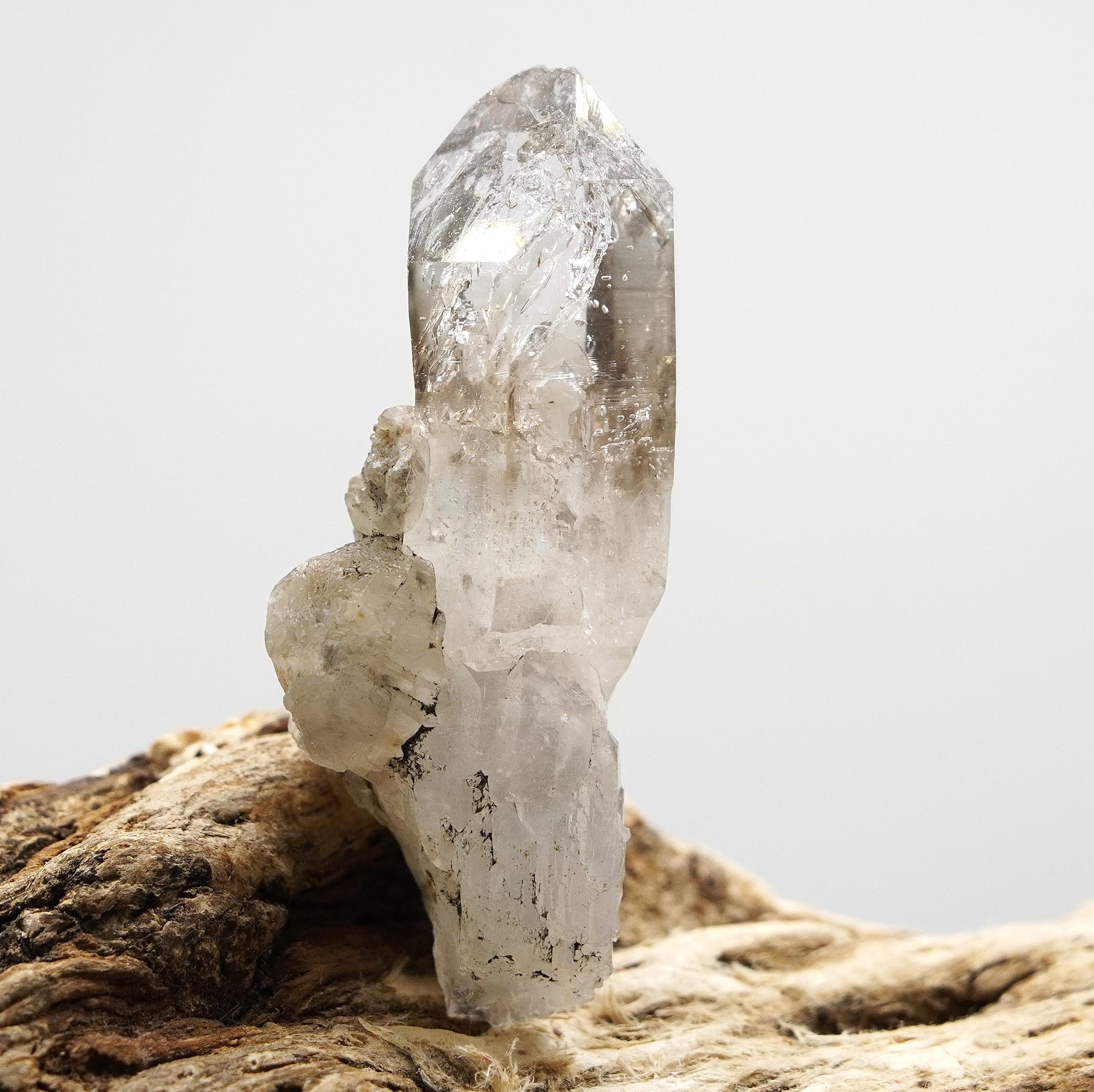 Omapeleki Brandberg Enhydro: Ethically Mined Smoky Quartz