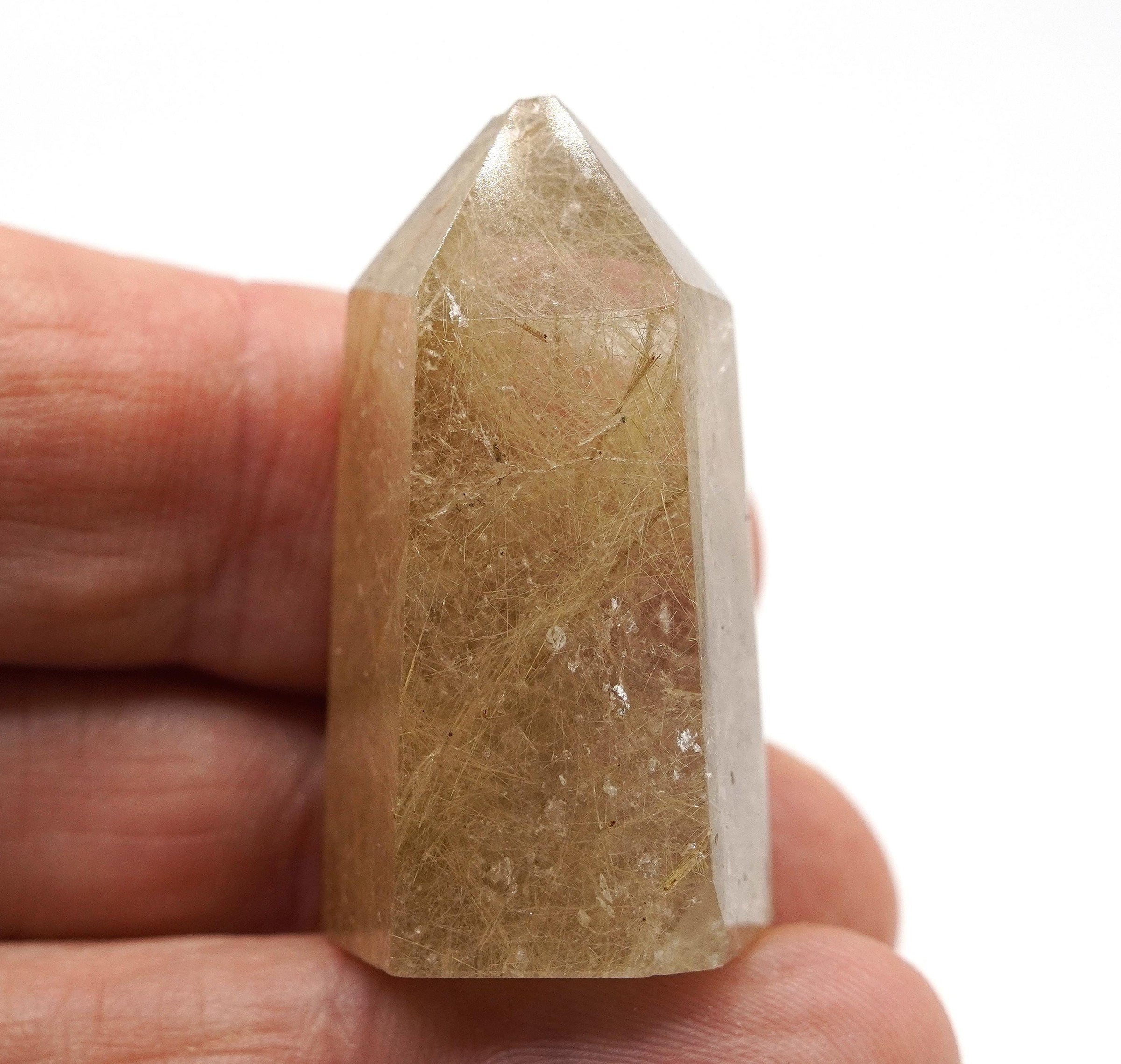 Rutilated Himalayan Quartz: Ethically Mined Natural Crystal
