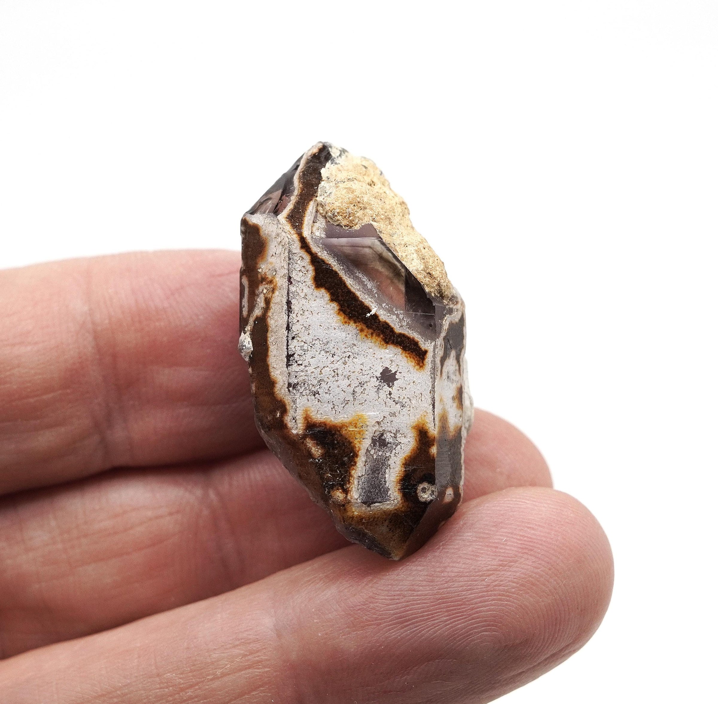 Brandberg Self-Healed Amethyst DT: Ethically Hand-Mined Quartz Crystal