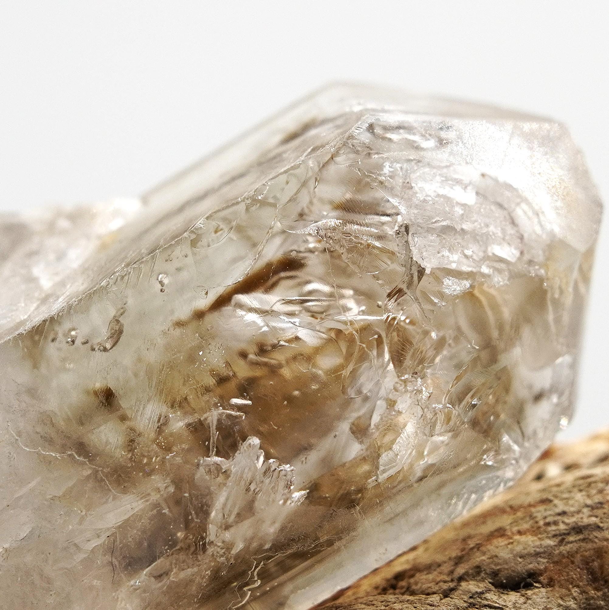 Omapeleki Brandberg Enhydro: Ethically Mined Smoky Quartz