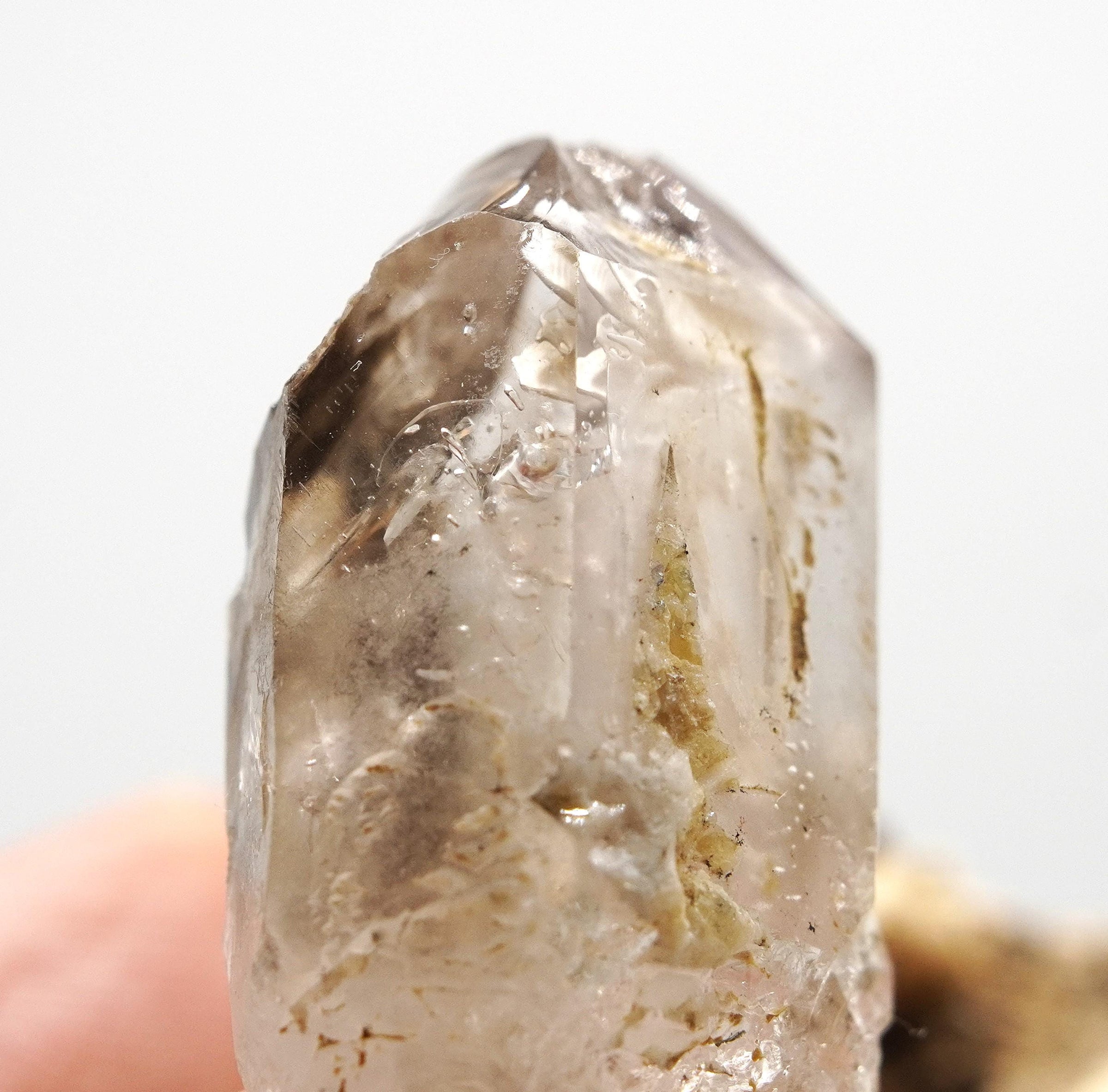 Omapeleki Brandberg Enhydro: Ethically Mined Smoky Quartz